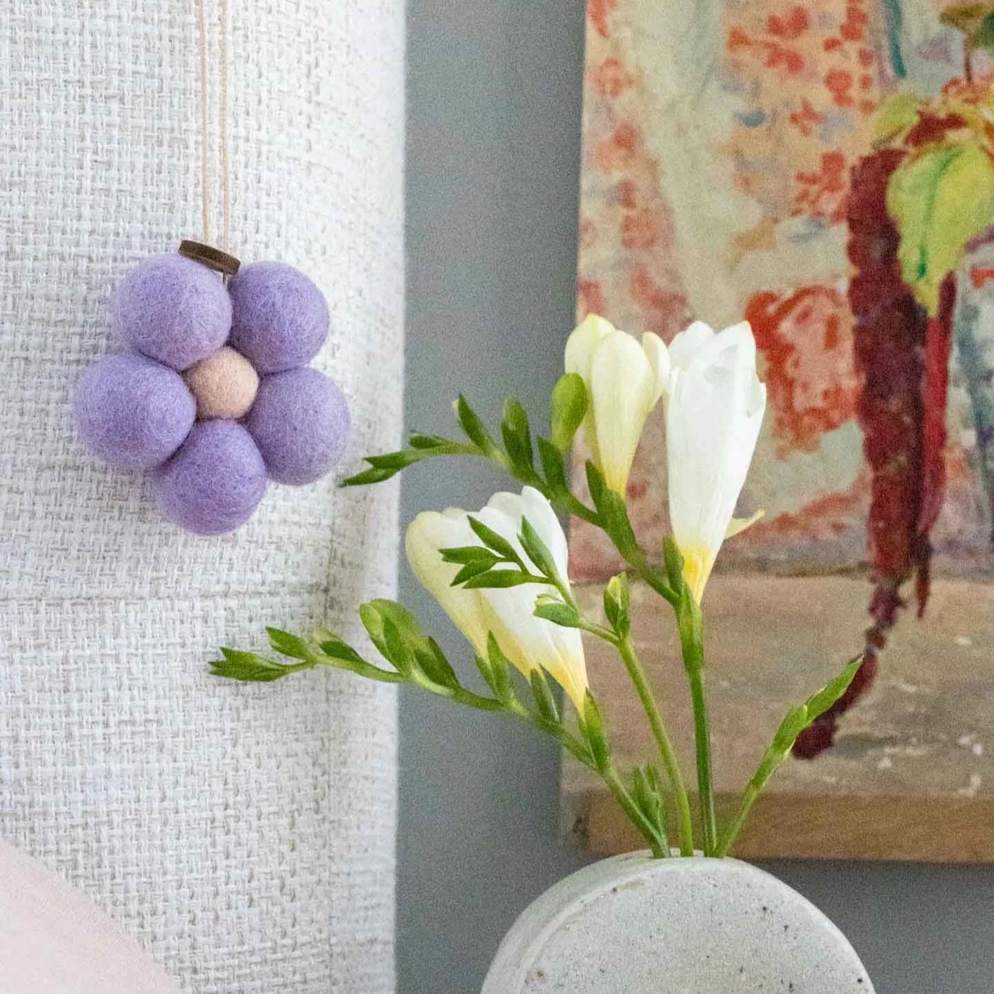 Home dweller - Felt Fresheners - Amber & Lavender