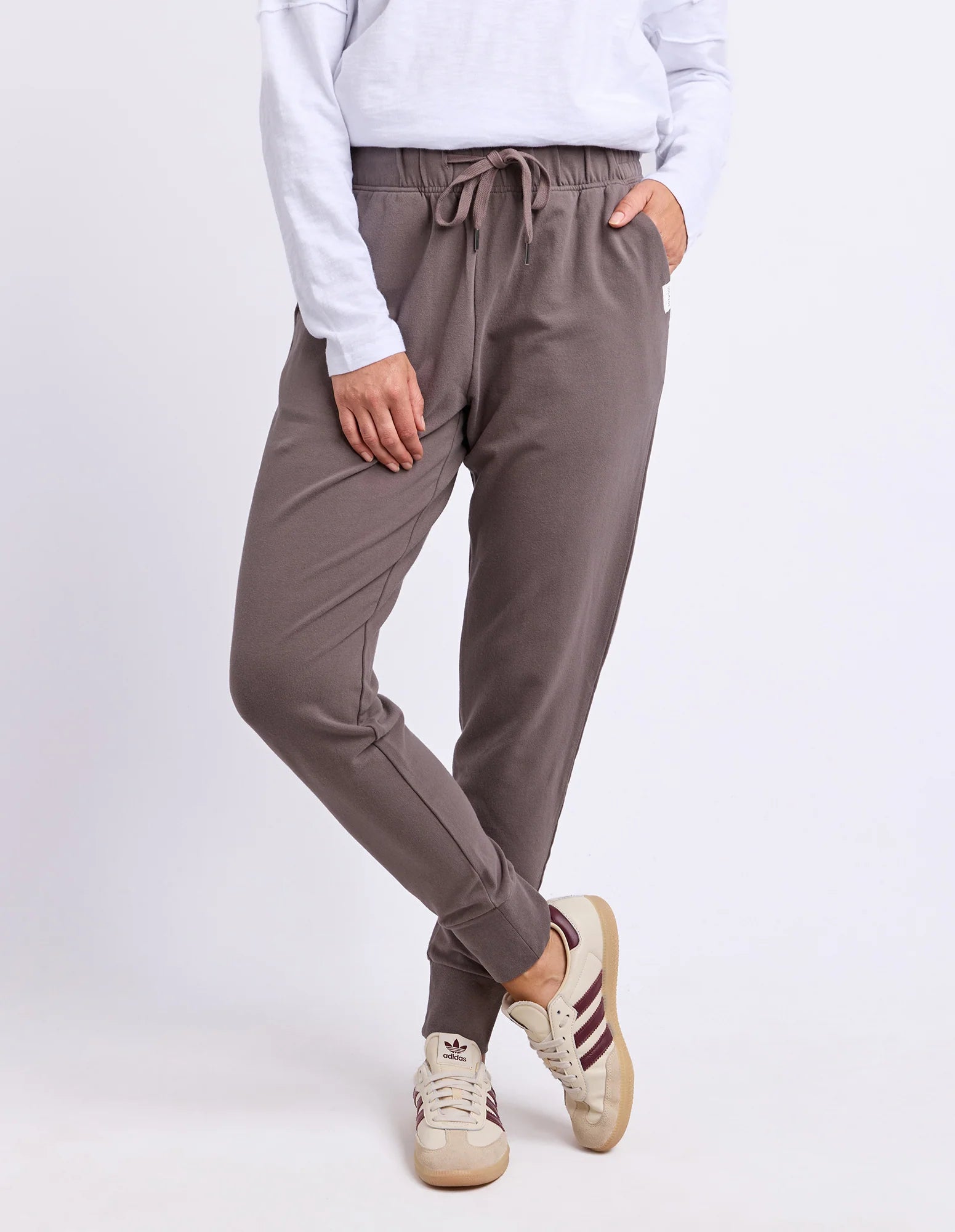 Foxwood Lazy Days Pant Stone Grey