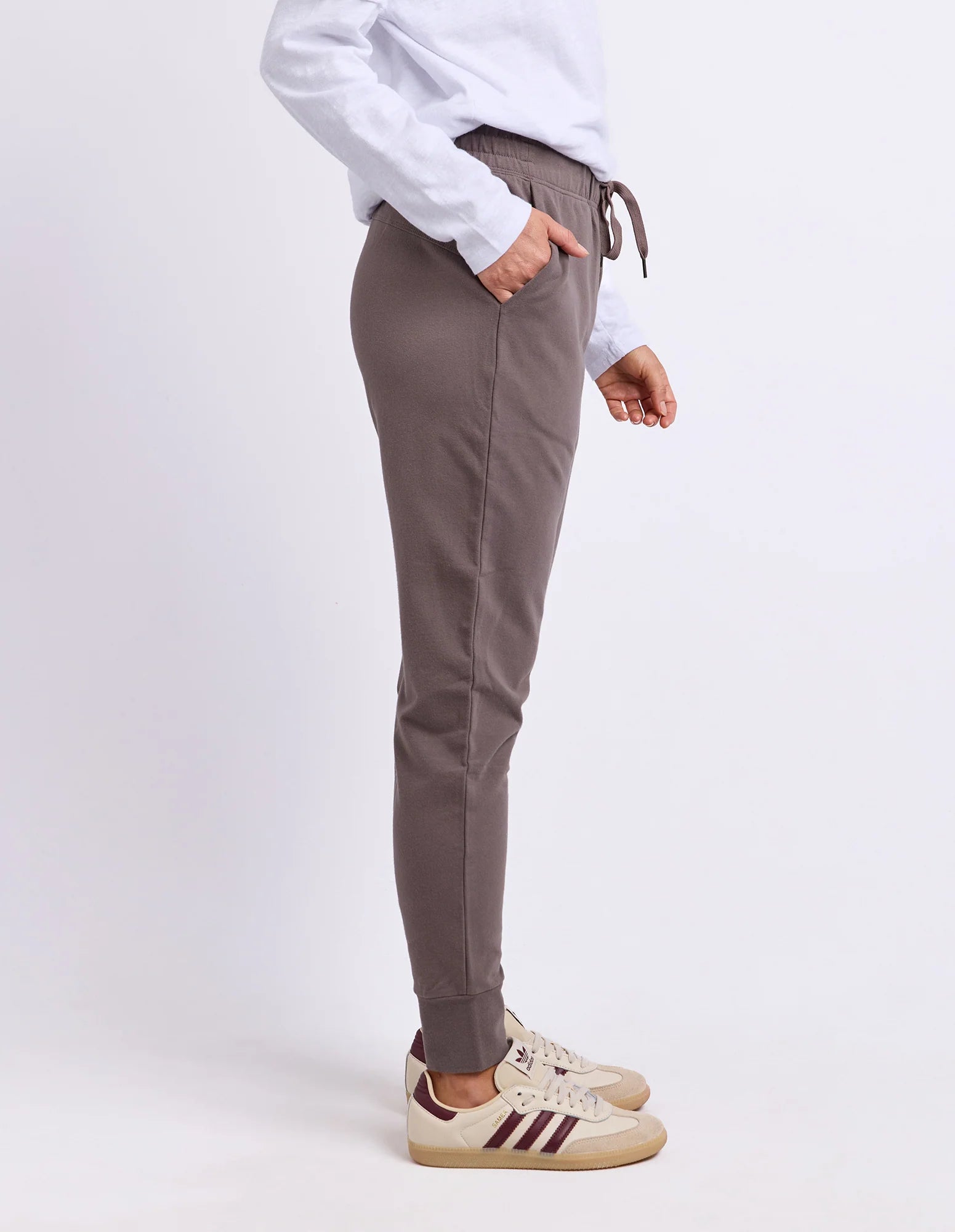 Foxwood Lazy Days Pant Stone Grey