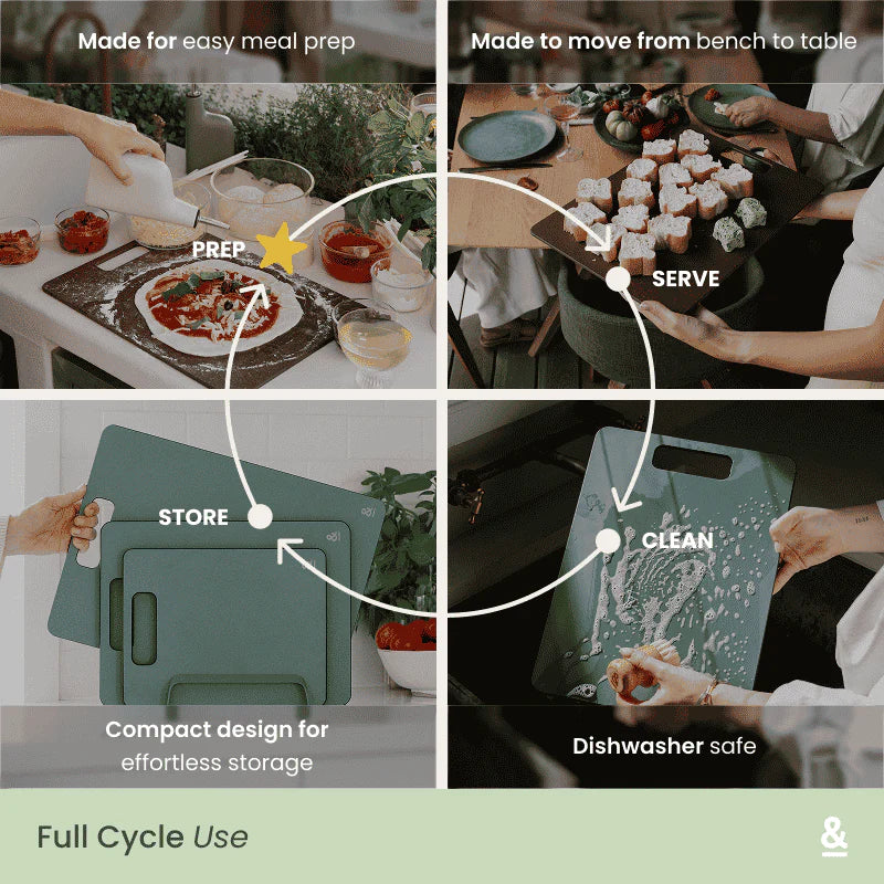 Seed & Sprout Mini Chopping Board 2pk