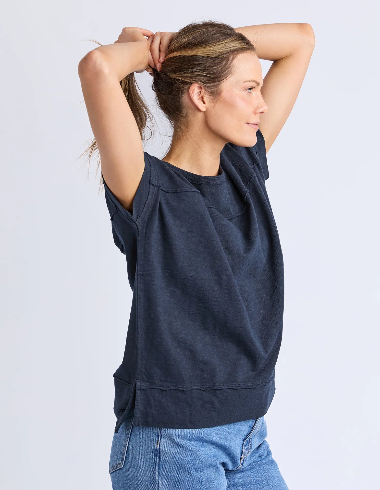 Foxwood Allison Tee Dark Saphire