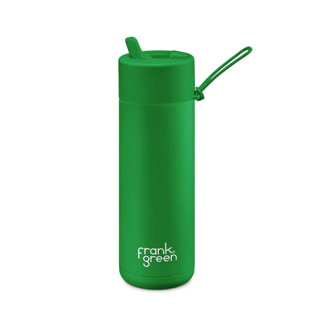 Ceramic Resuable Drink Bottle 20oz - evergreen
