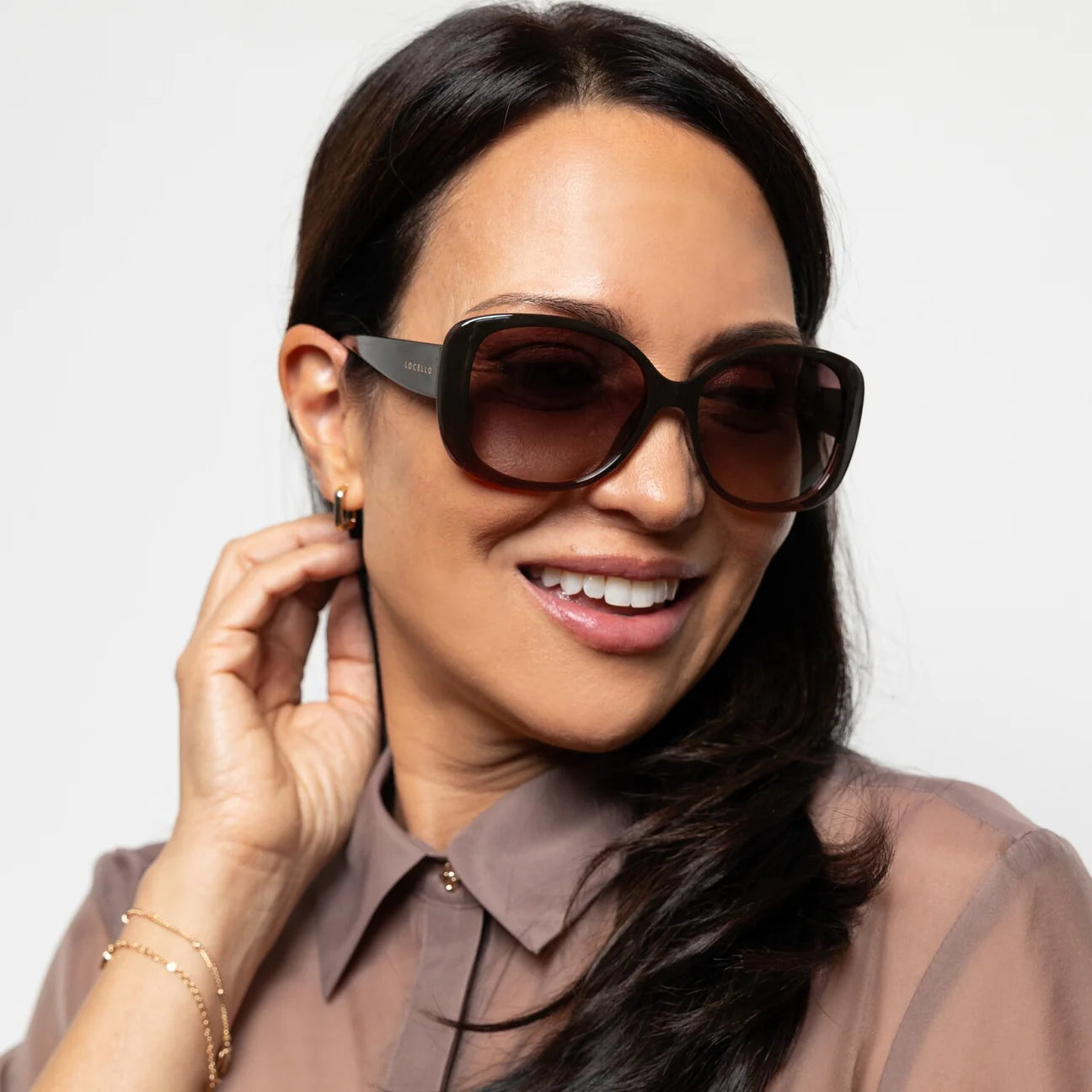 Locello - FRANCA Crystal Brown | Brown