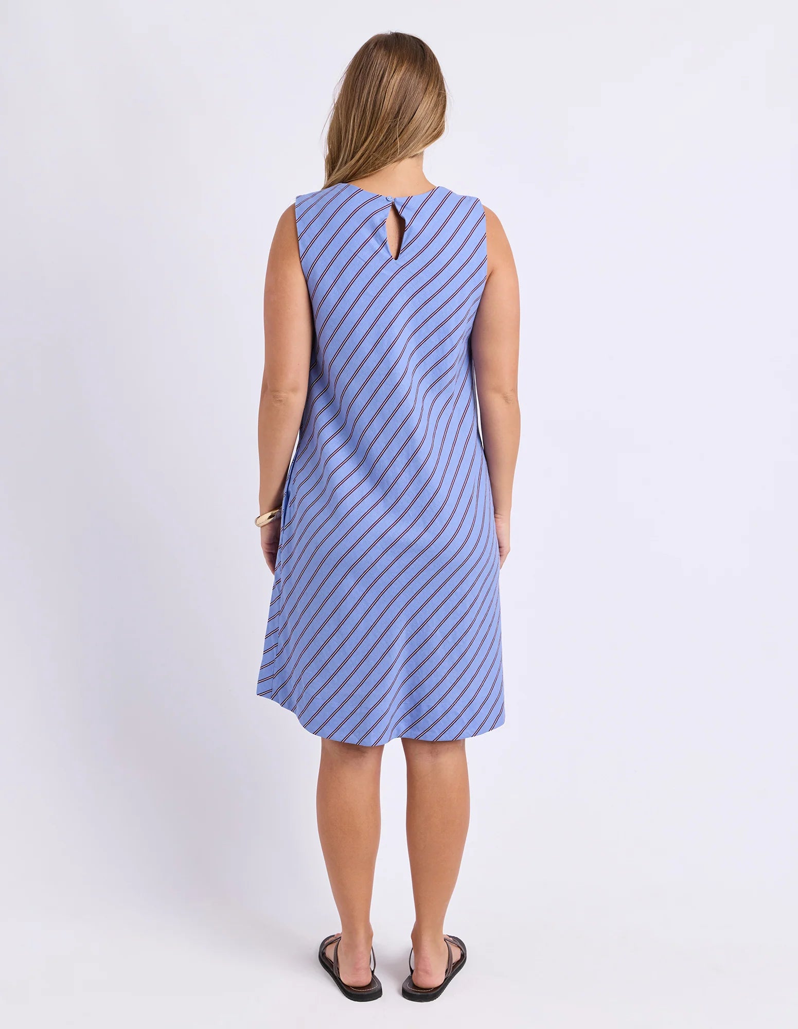 Foxwood Alba Dress Cornflower Blue