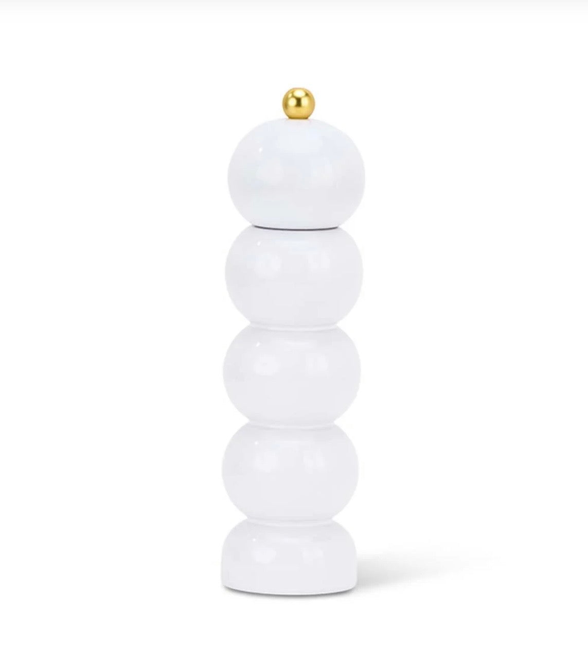Annabel Trends Orb Salt & Pepper Mill - White