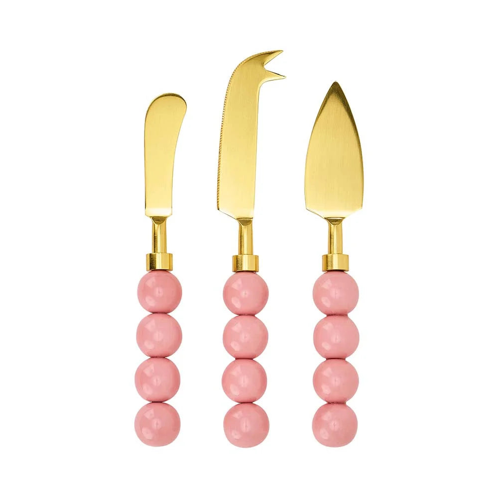Annabel Trends Orb Cheese Knife Set - 3pc - Light Pink