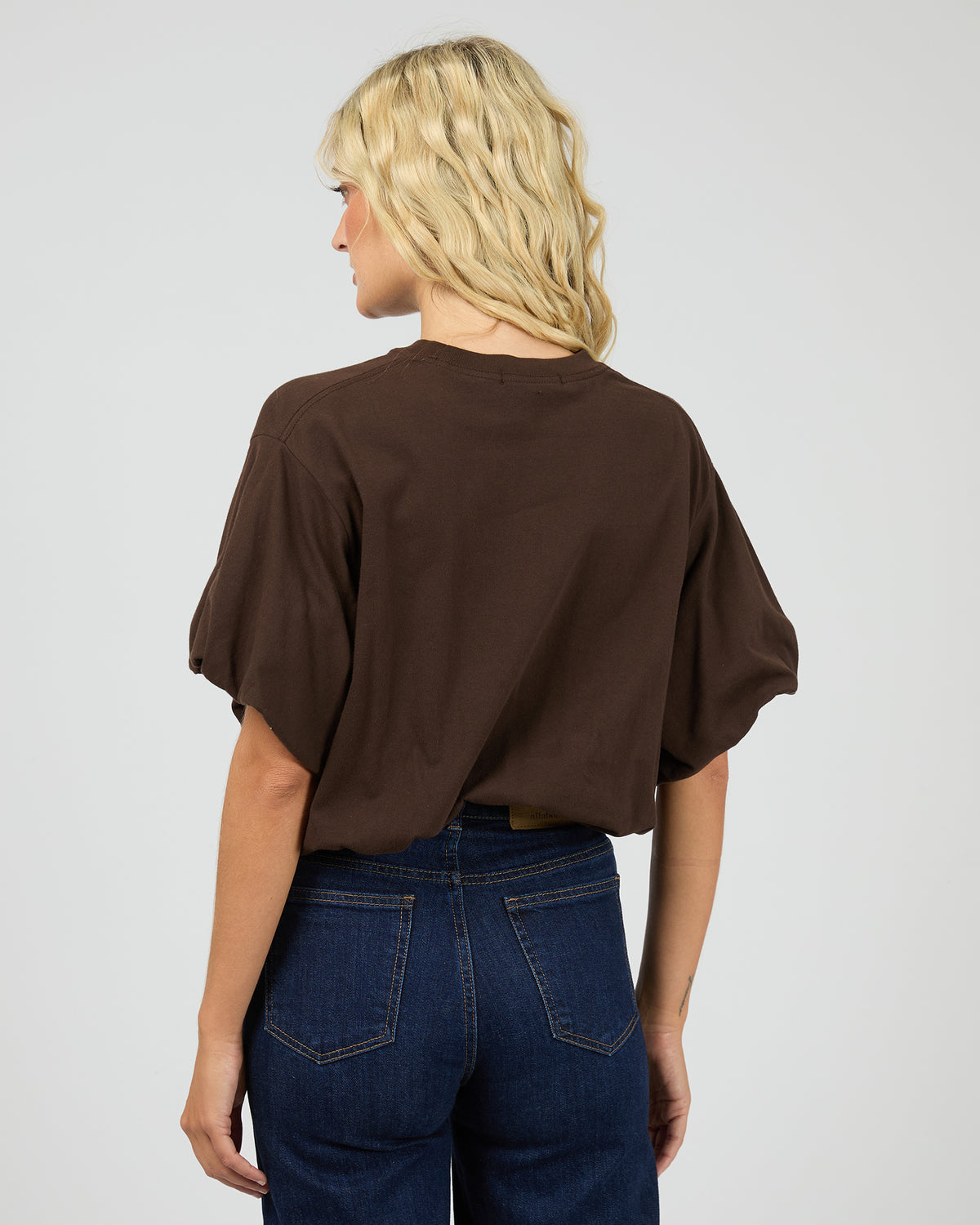 AAE ICON BUBBLE TEE BROWN