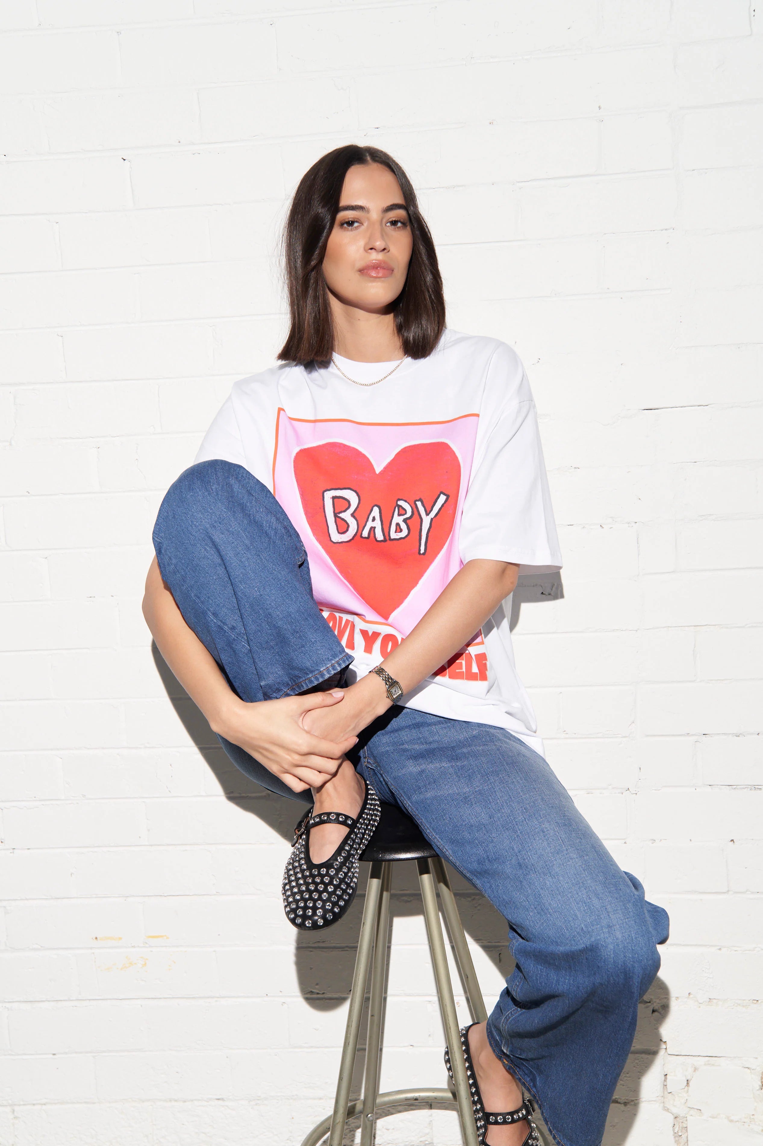 Baby, Love Yourself Oversize Tee