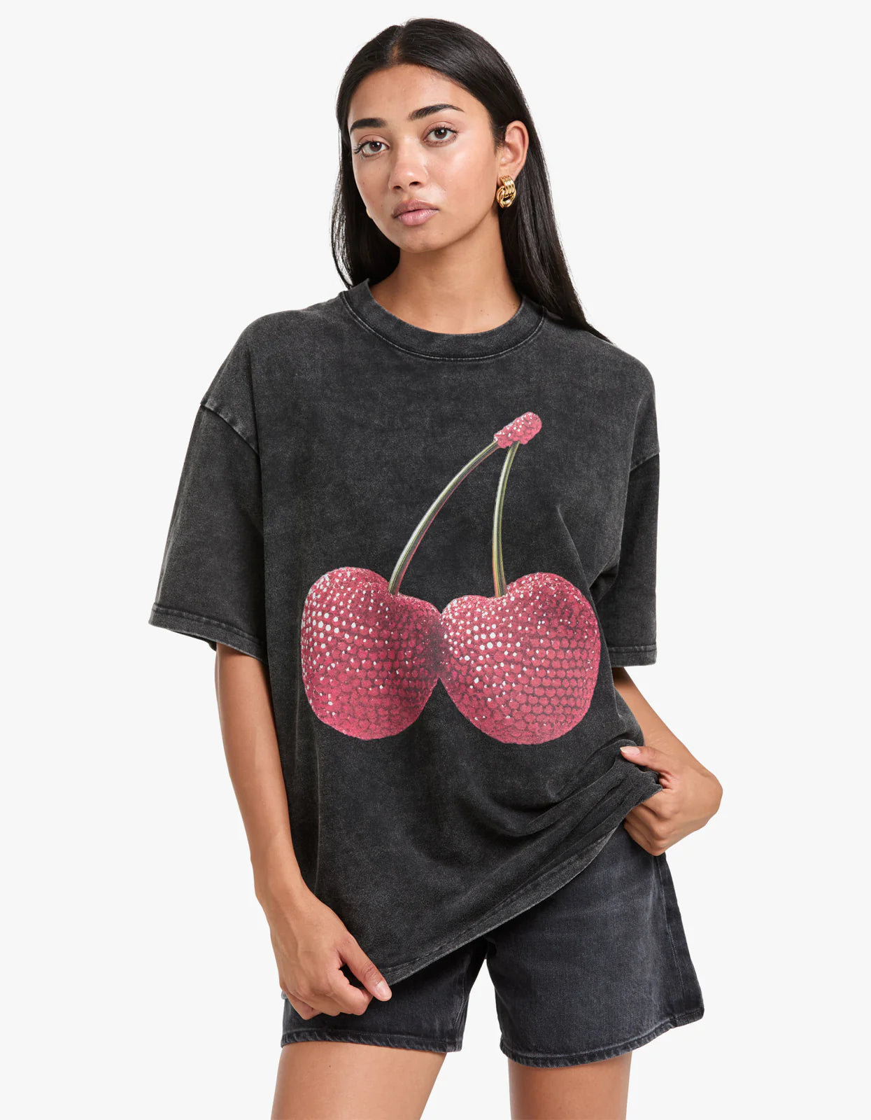 Cherry Baby Acid Wash