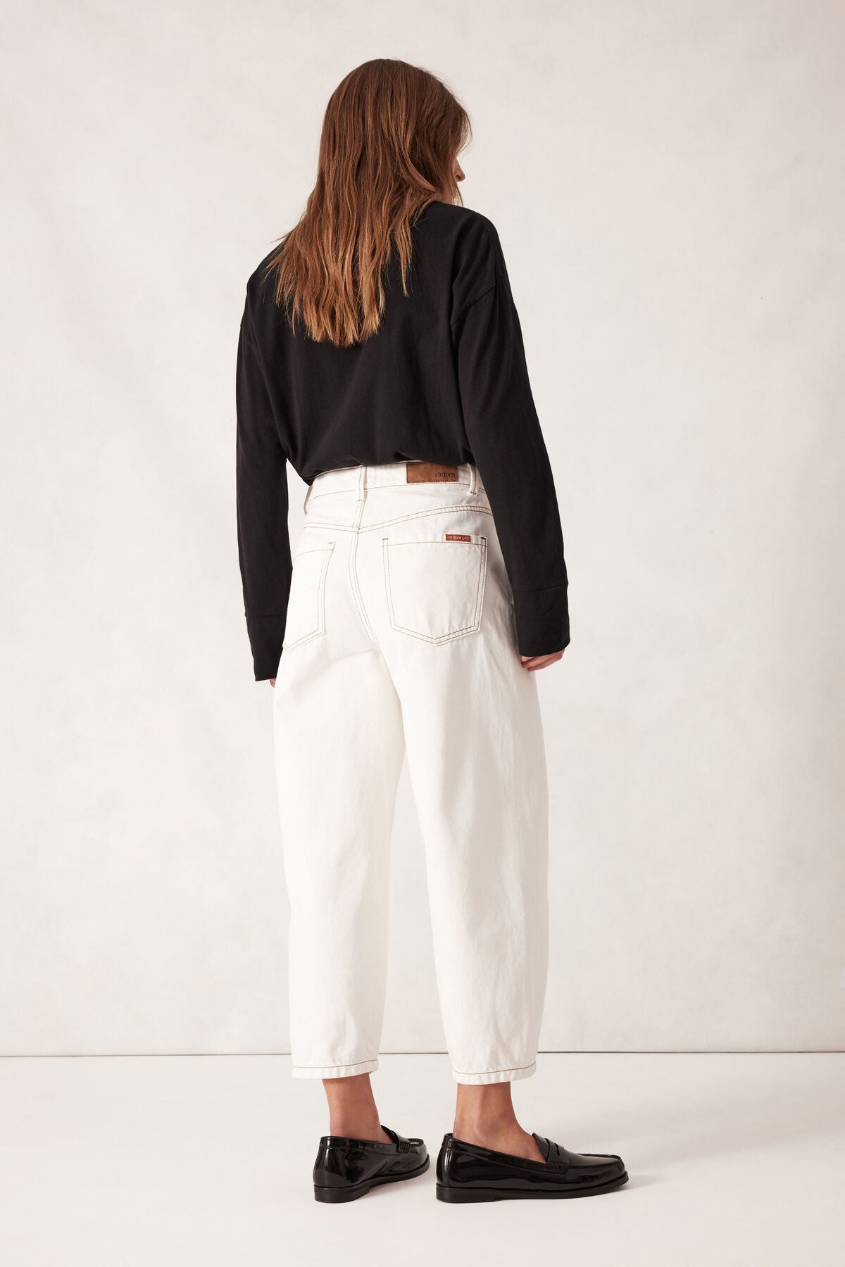 Tapered Barrel Jean - Fresh Ecru