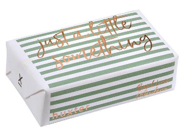 Just a Little Something - Green and white stripe