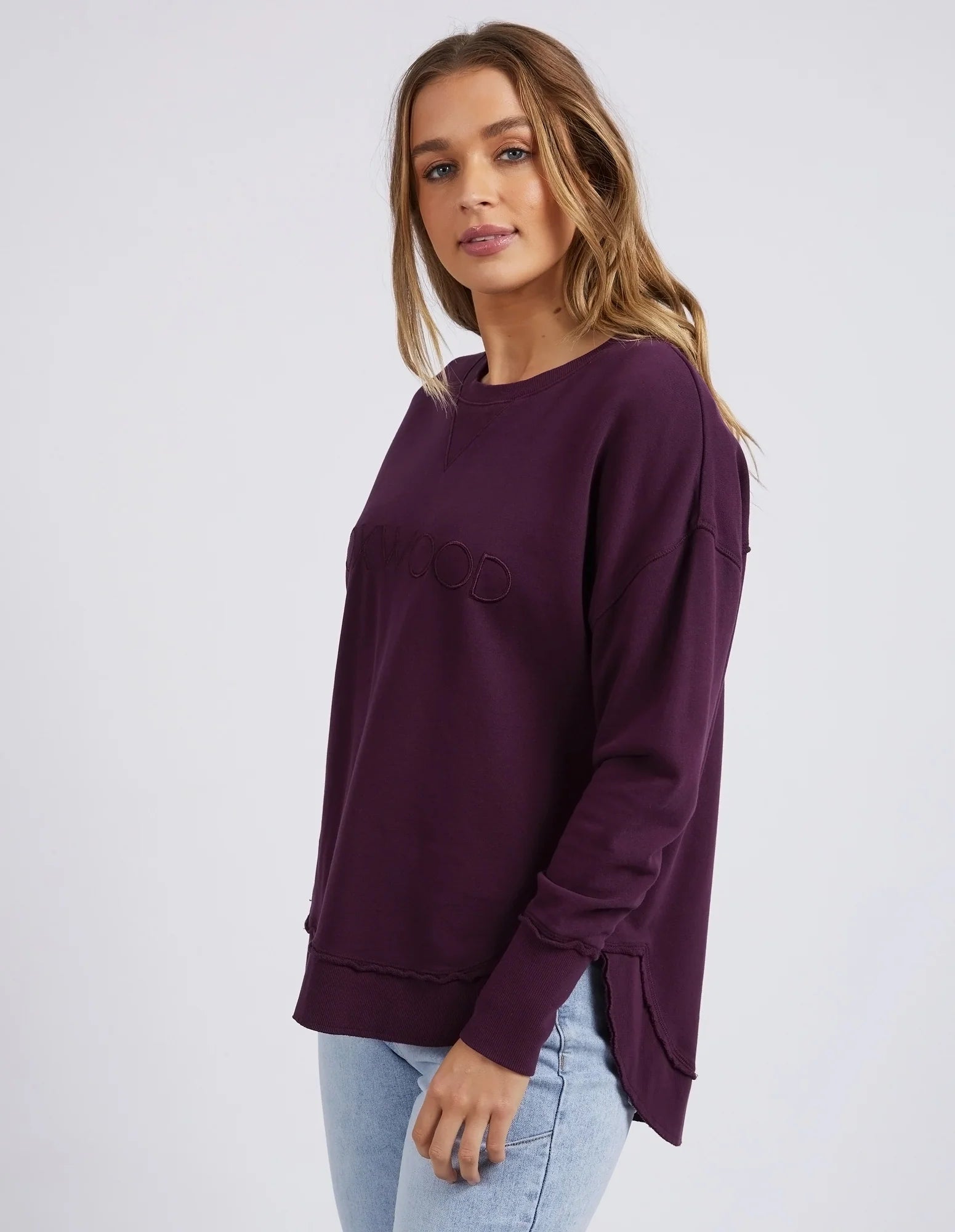 Simplified Crew - Plum