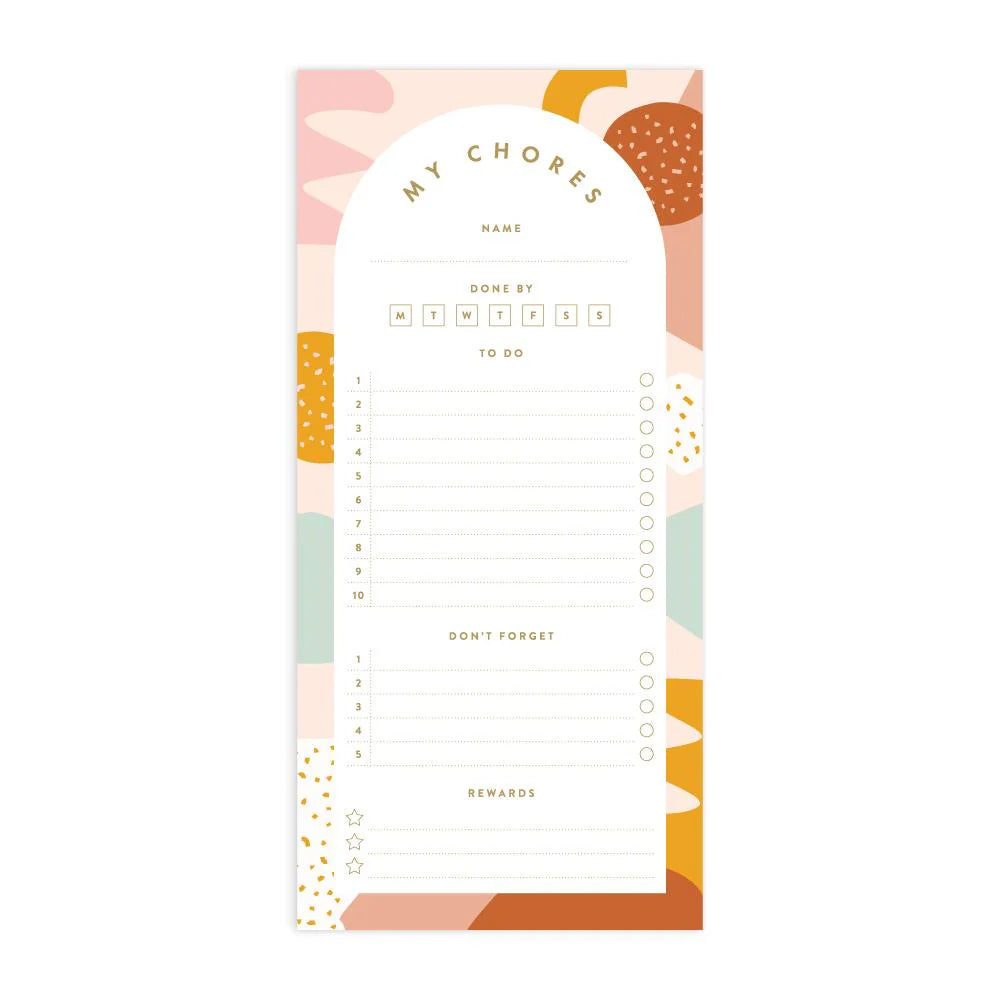 Muse DL Chores Magnet Notepad