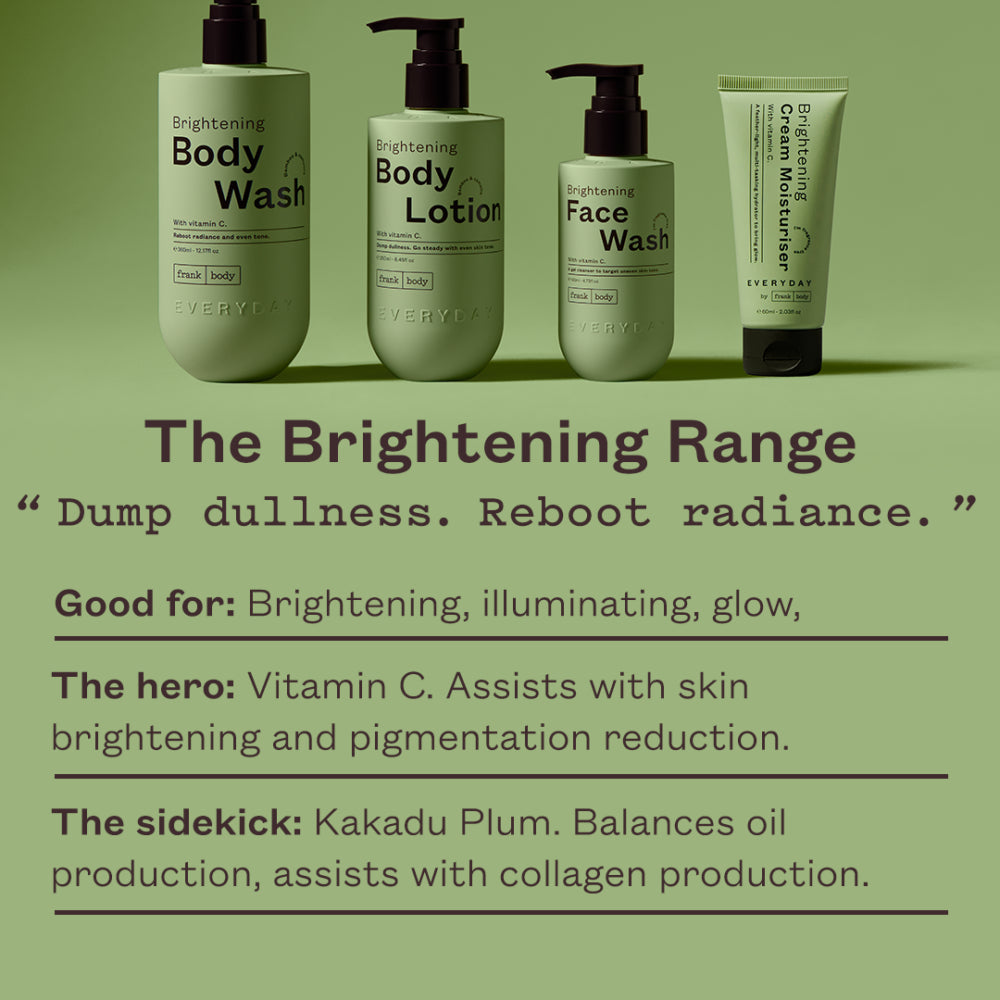 Brightening Cream Moisturiser- Fragrance free - 60ml