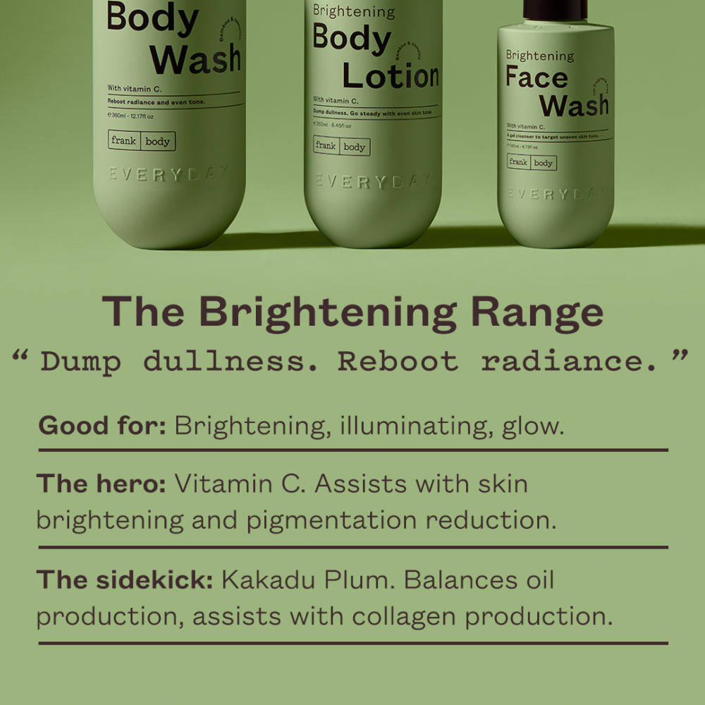 Brightening Face wash - Fragrance free - 140ml