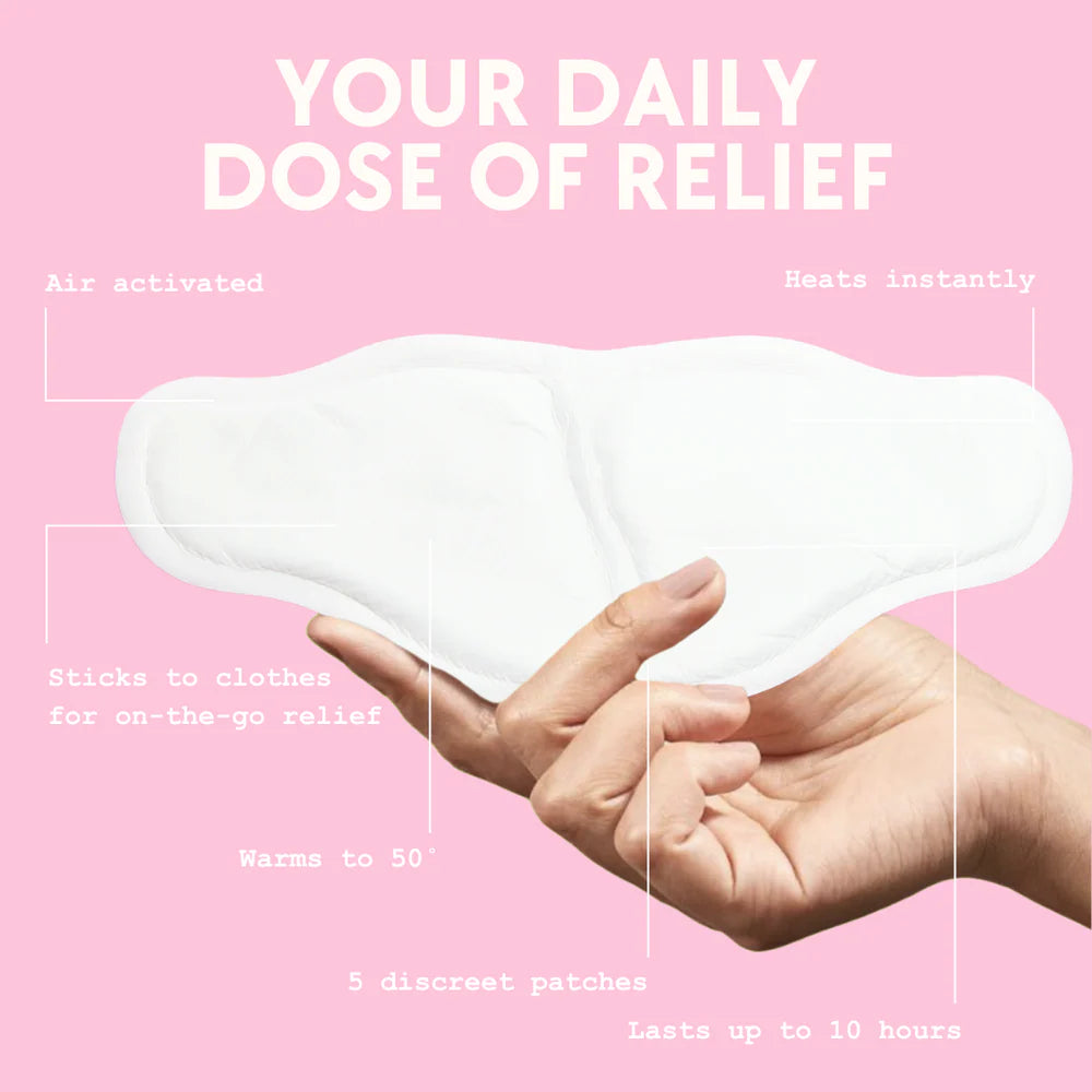 Self-Warming Body Patches - 5 patches
