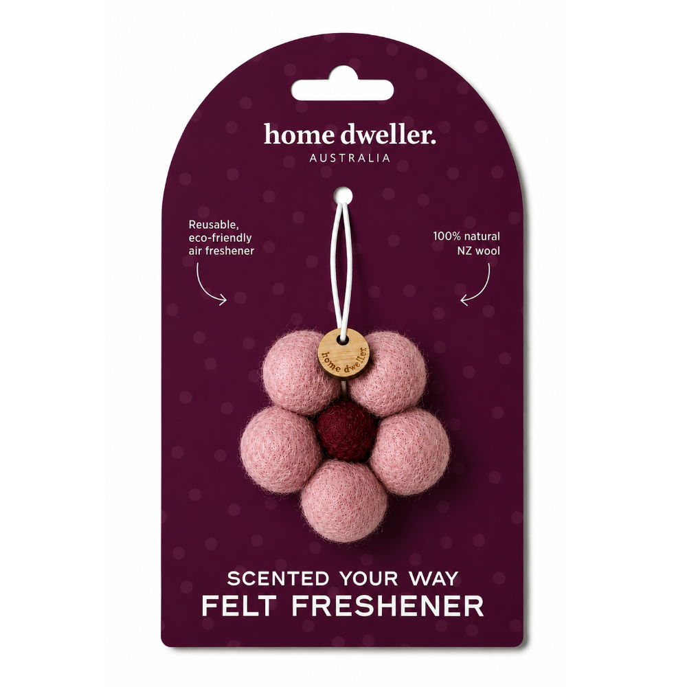 Scented Your Way Felt Freshener - Pink Flower