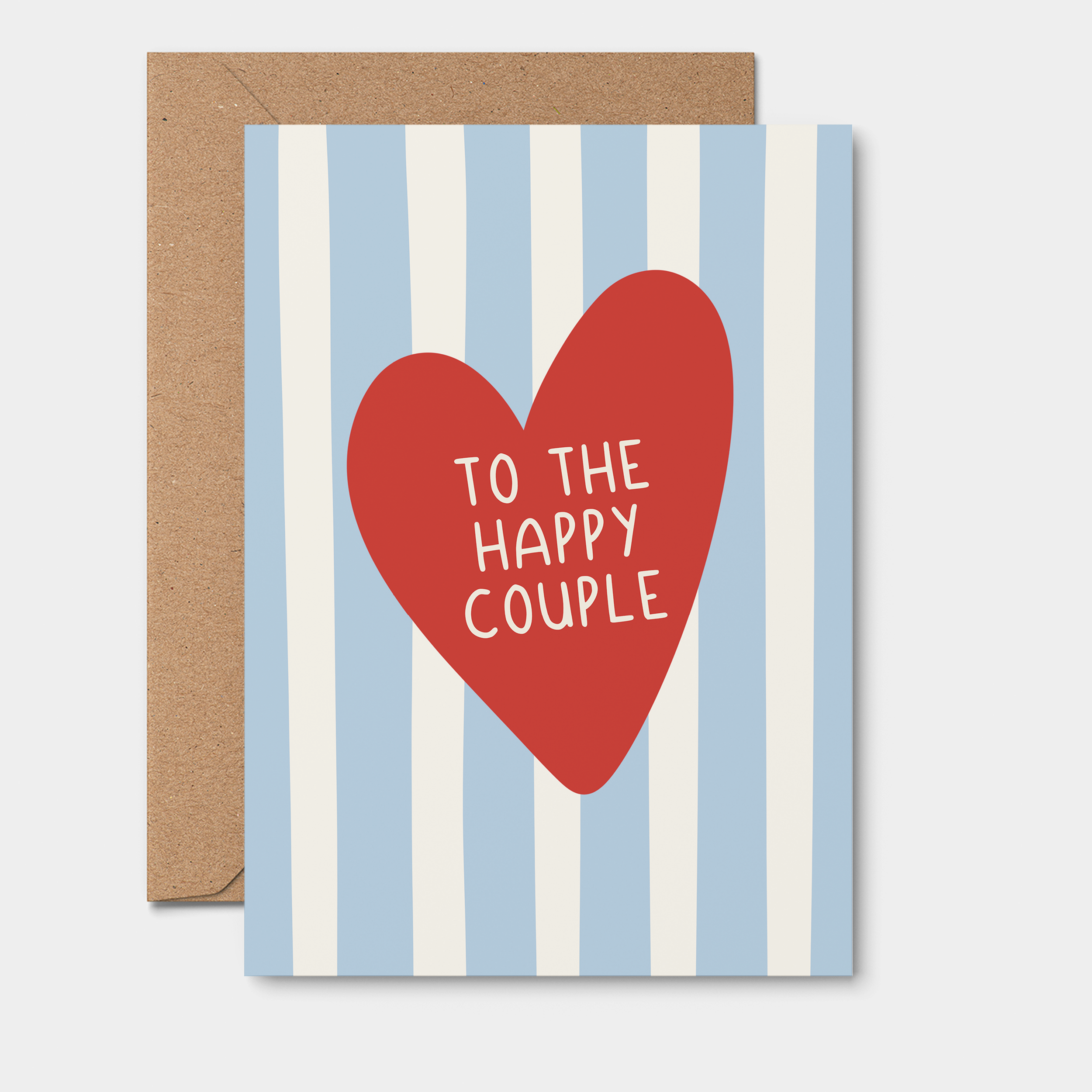 Wedding or engagement card by From Rosalie featuring elegant design with "To The Happy Couple" text for special occasions