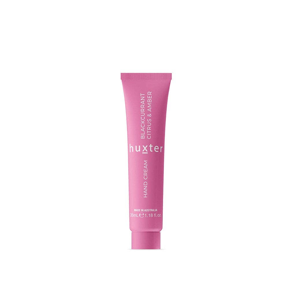Hanging Hand Cream - Pink - Xmas Flowers Collection - Blackcurrant, Citrus & Amber