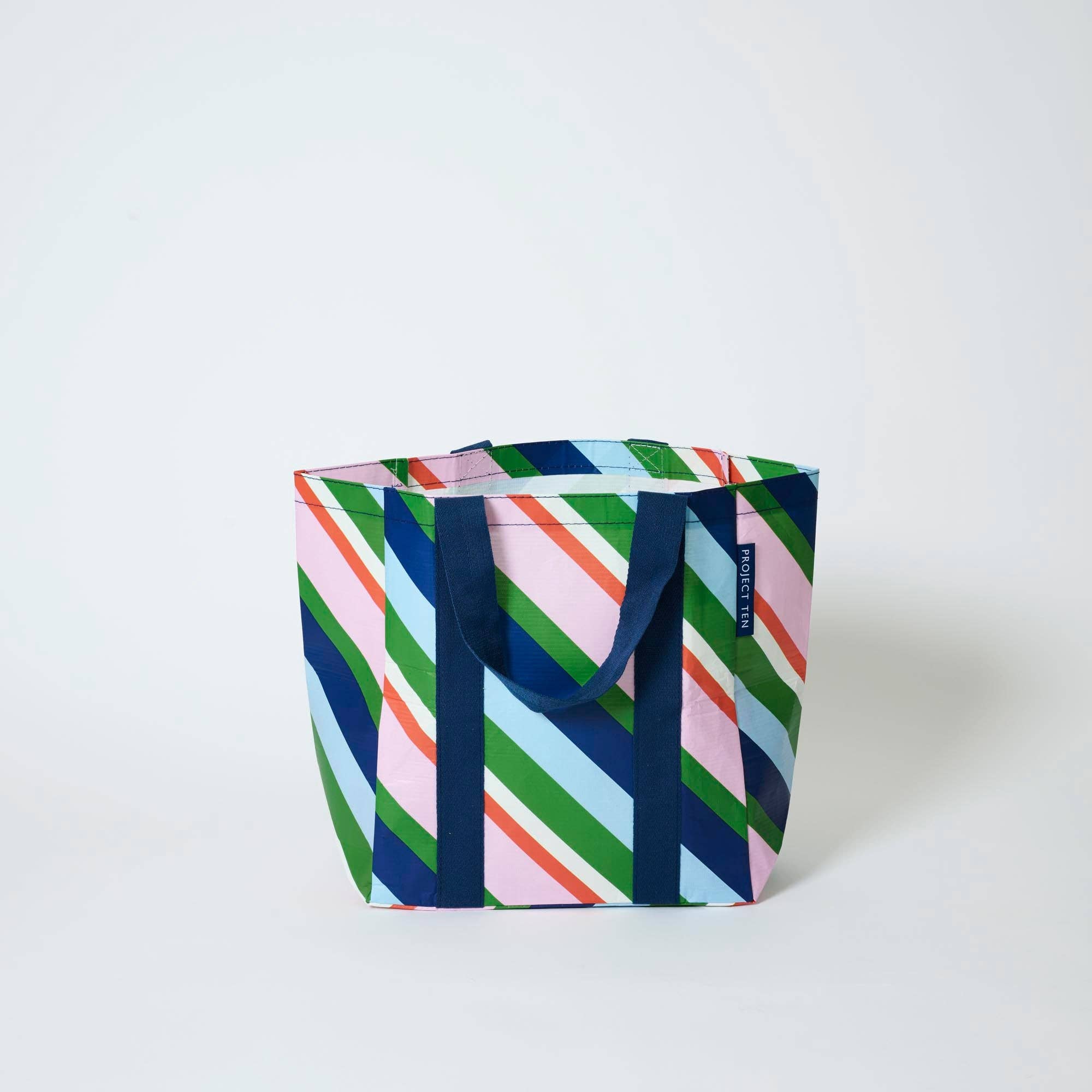 Shopper Tote – Rugby Stripe