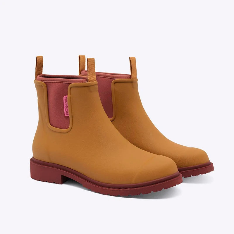 Bobbi Ankle Boots - Ochre