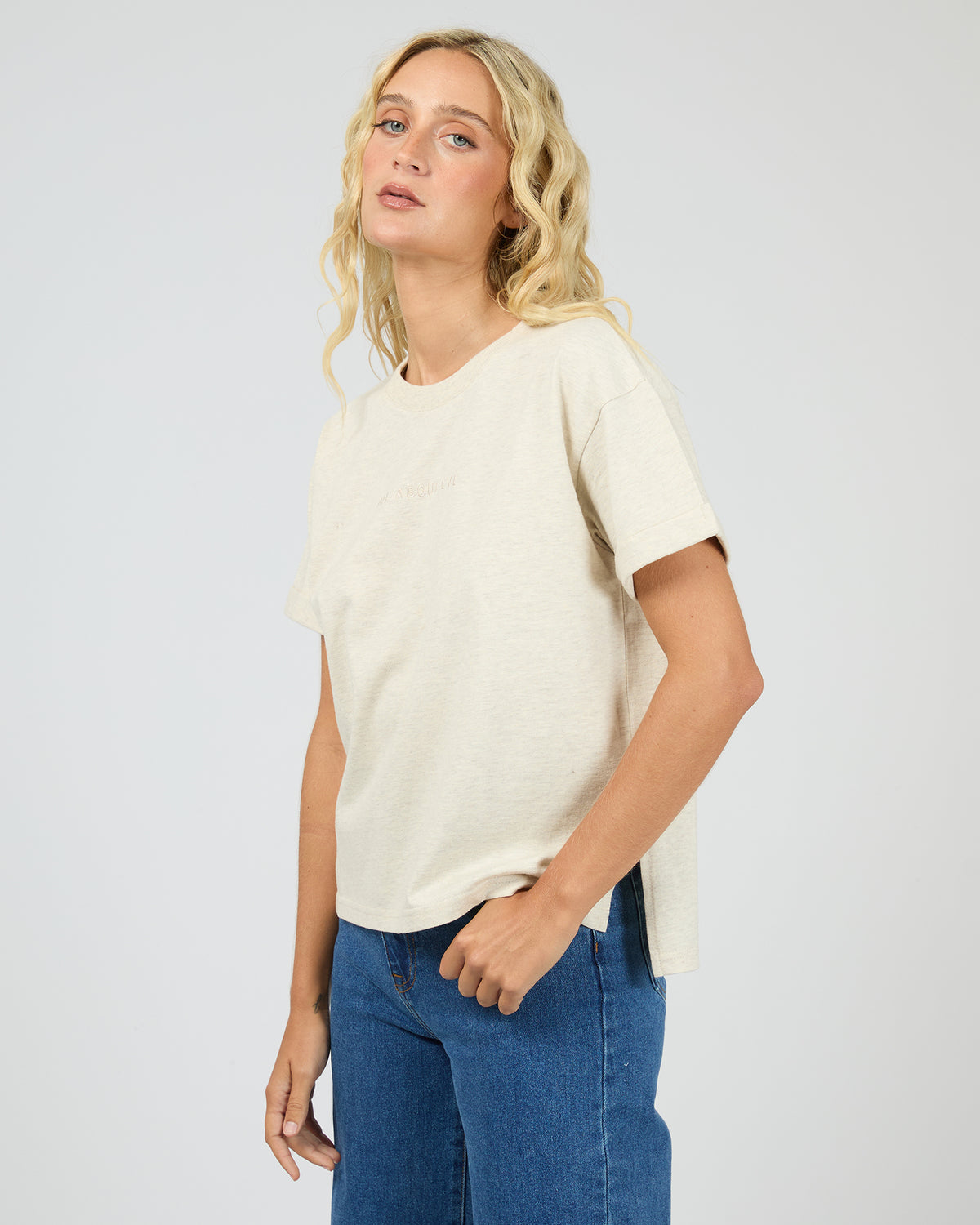 AAE WASHED TEE OAT