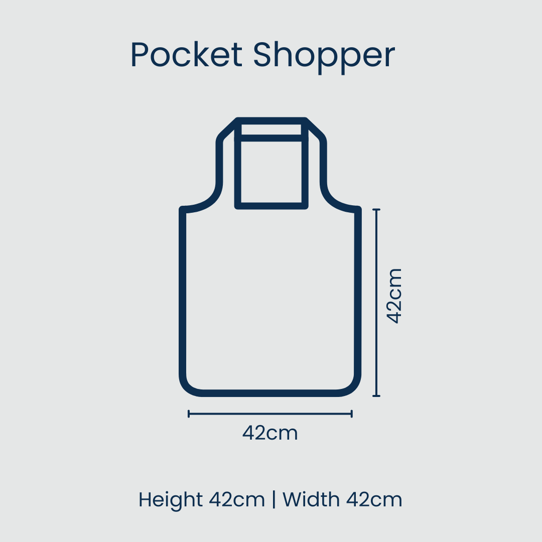 Pocket Shopper – Rugby Stripe
