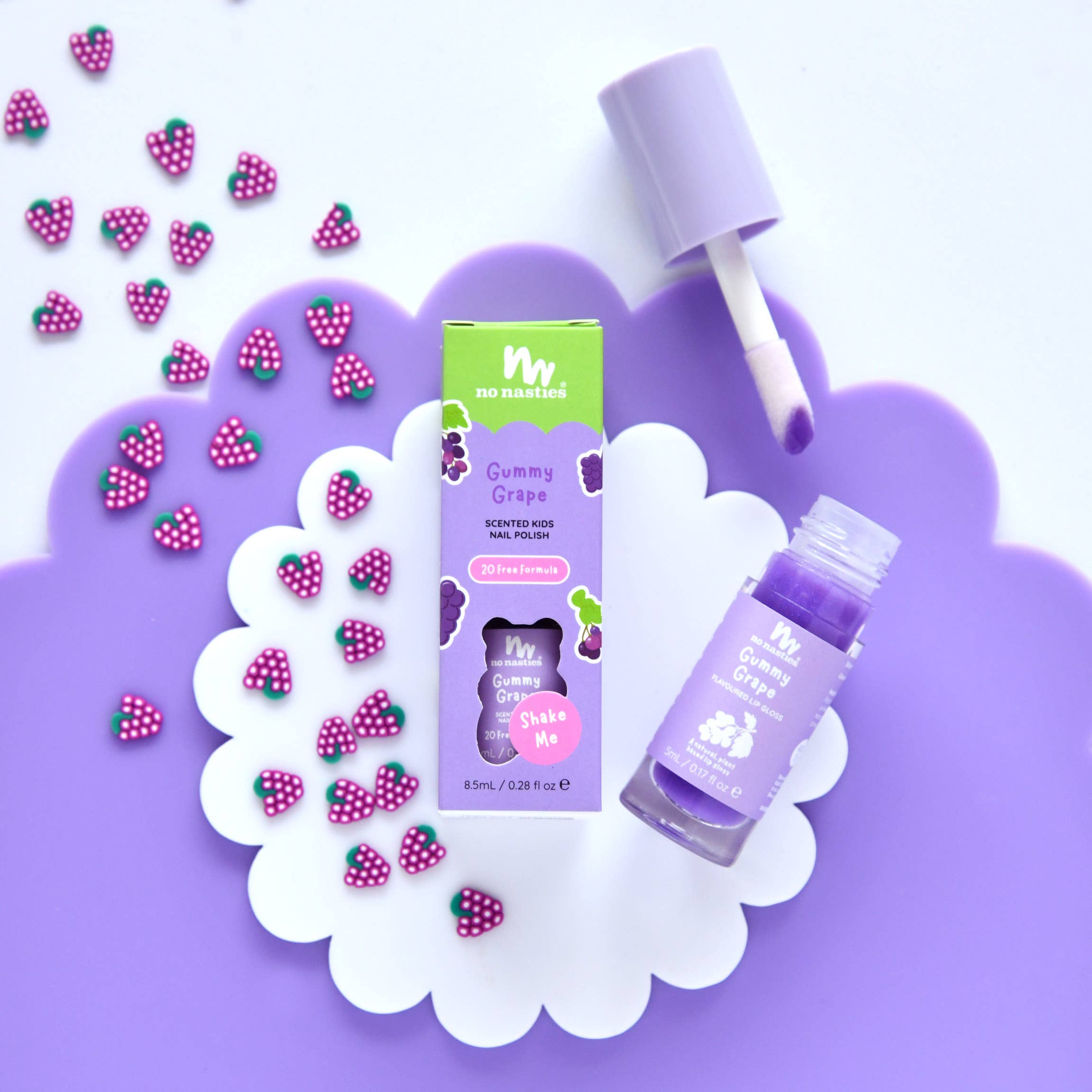 Natural Kids Lip Gloss Wands