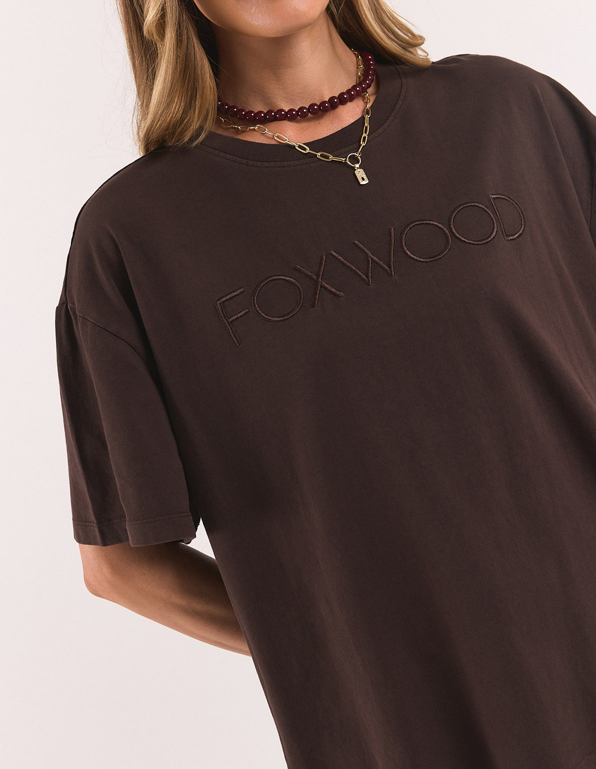 Foxwood Simplified Tee Coffee Bean