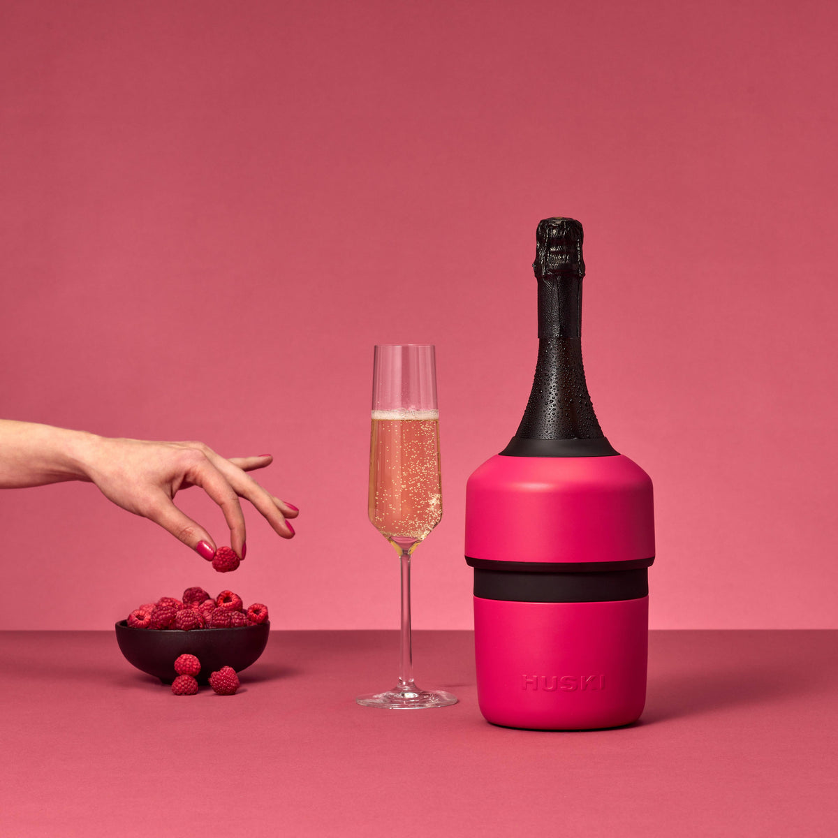 Huski Champagne Cooler - Raspberry