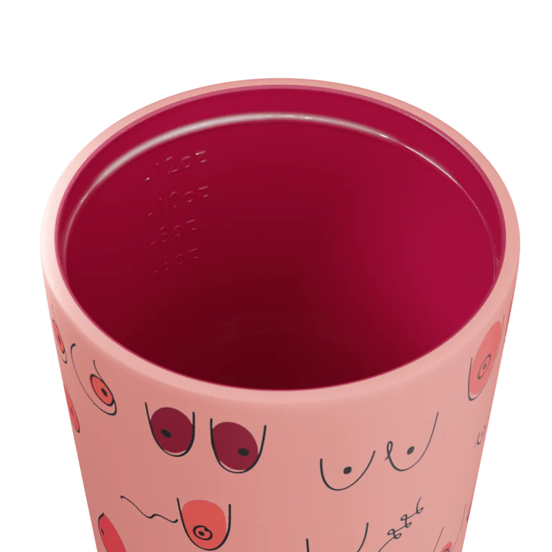 Ceramic Camino 12oz - Boobie Peachy 2.0