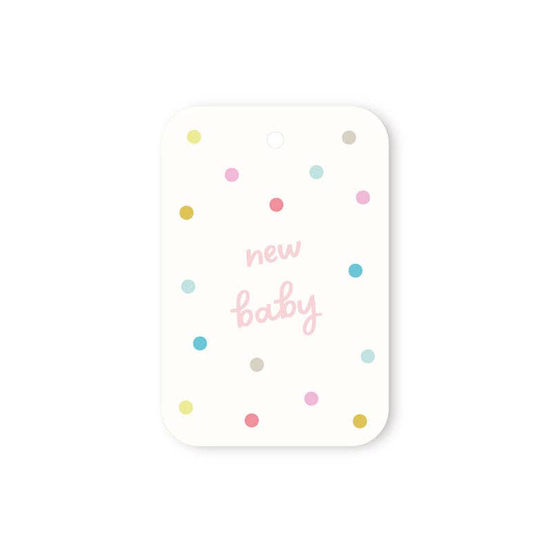 CONFETTI BABY TAG