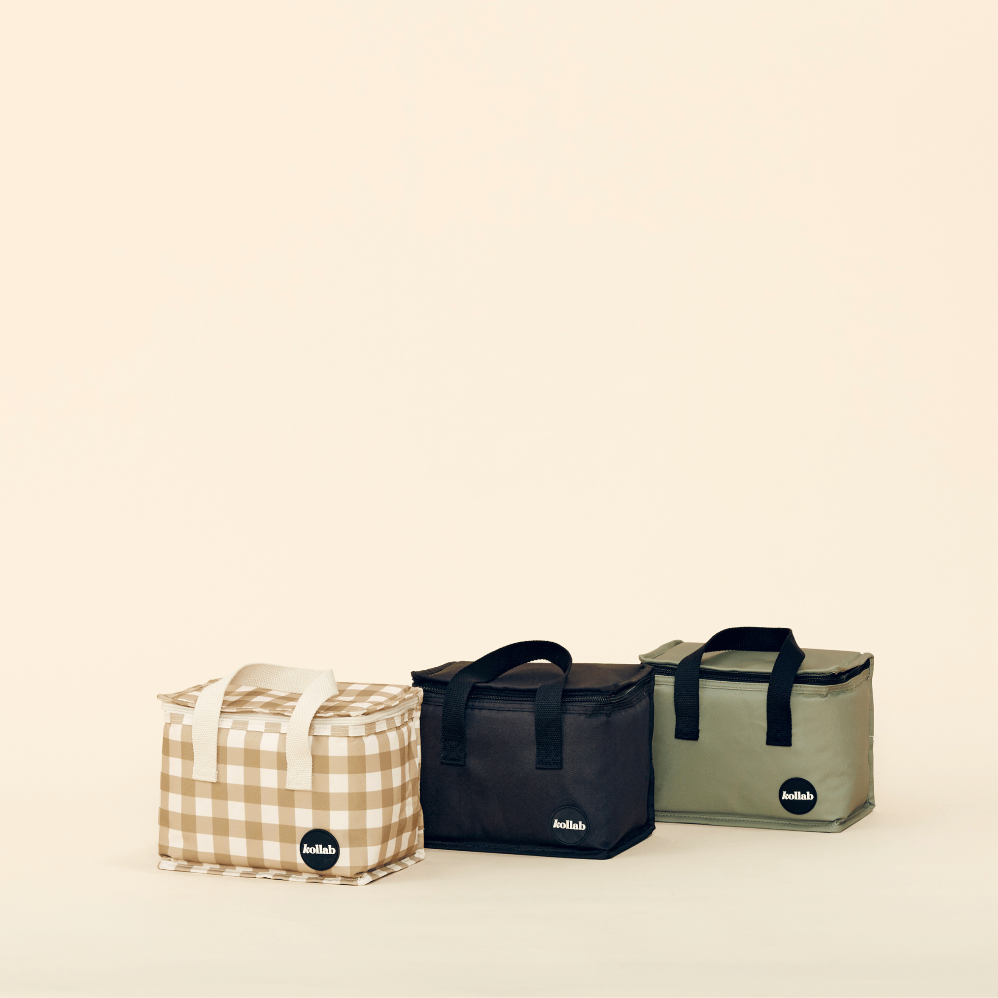 Lunch Box Khaki Black