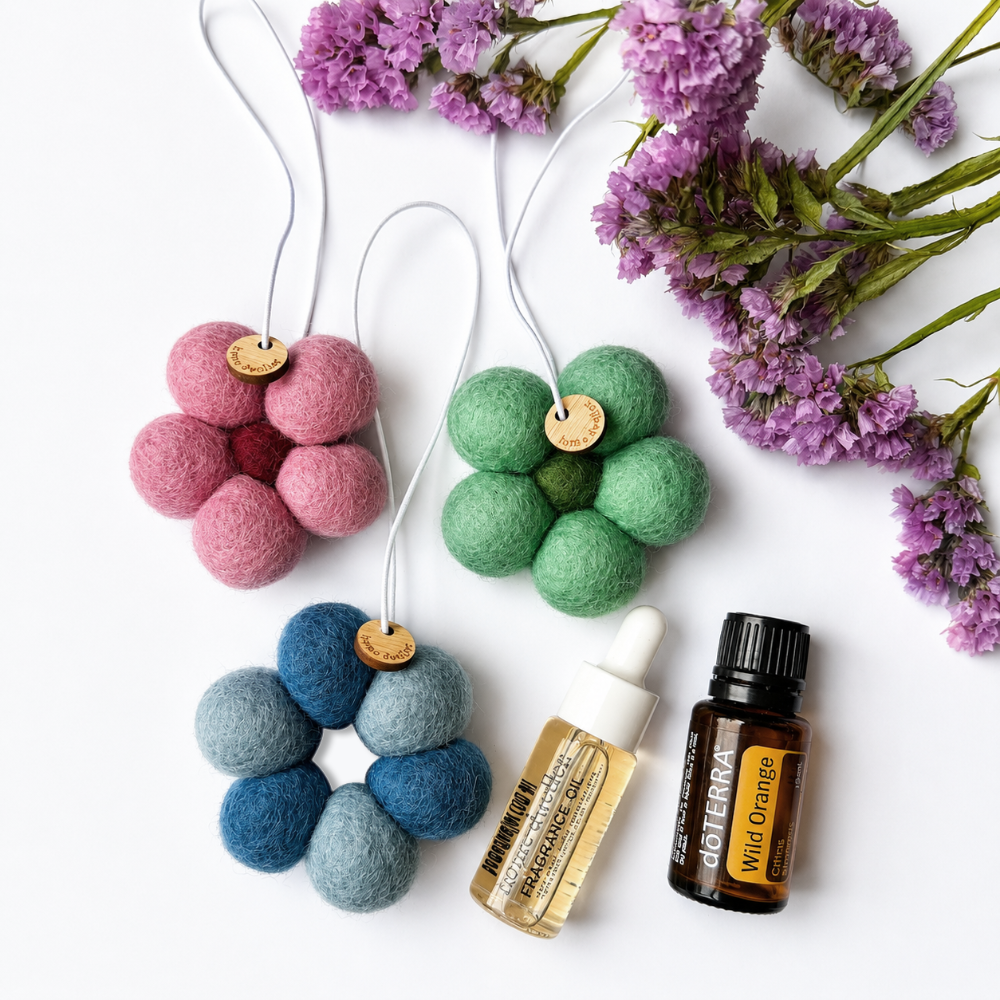 Scented Your Way Felt Freshener - Pink Flower