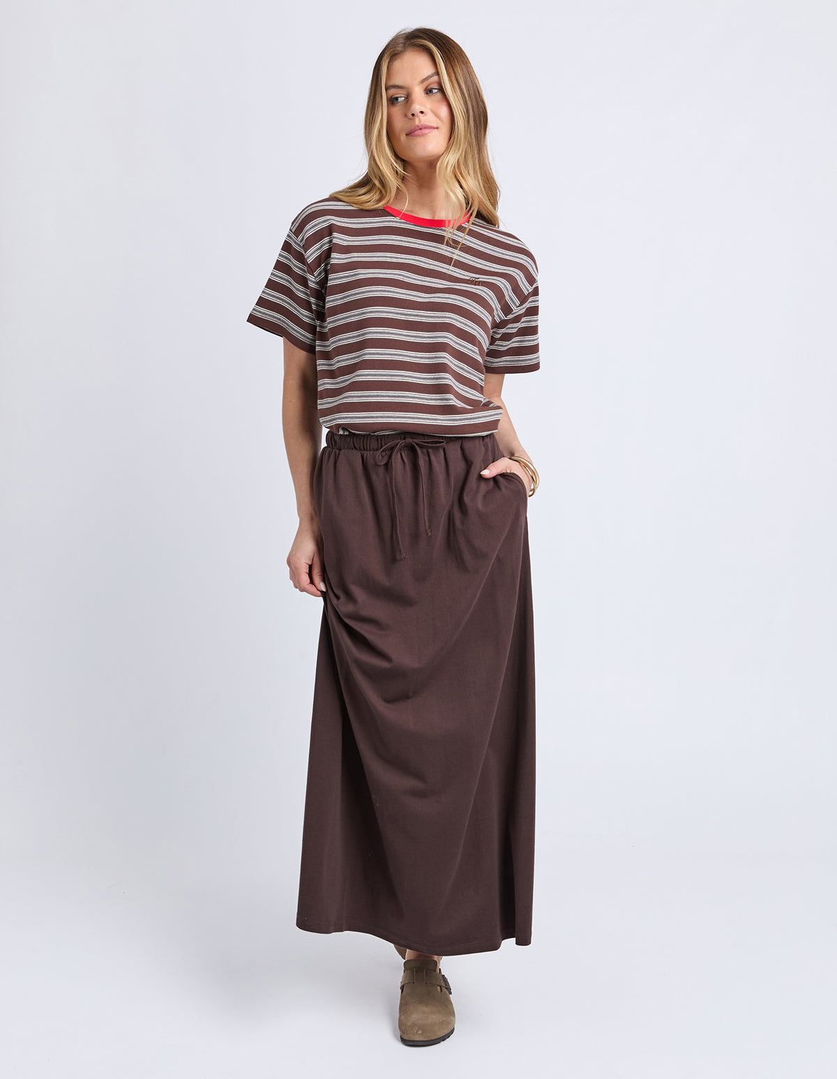 Foxwood Evolve Skirt - Coffee
