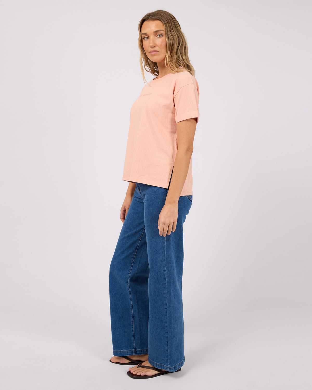 AAE WASHED TEE PEACH