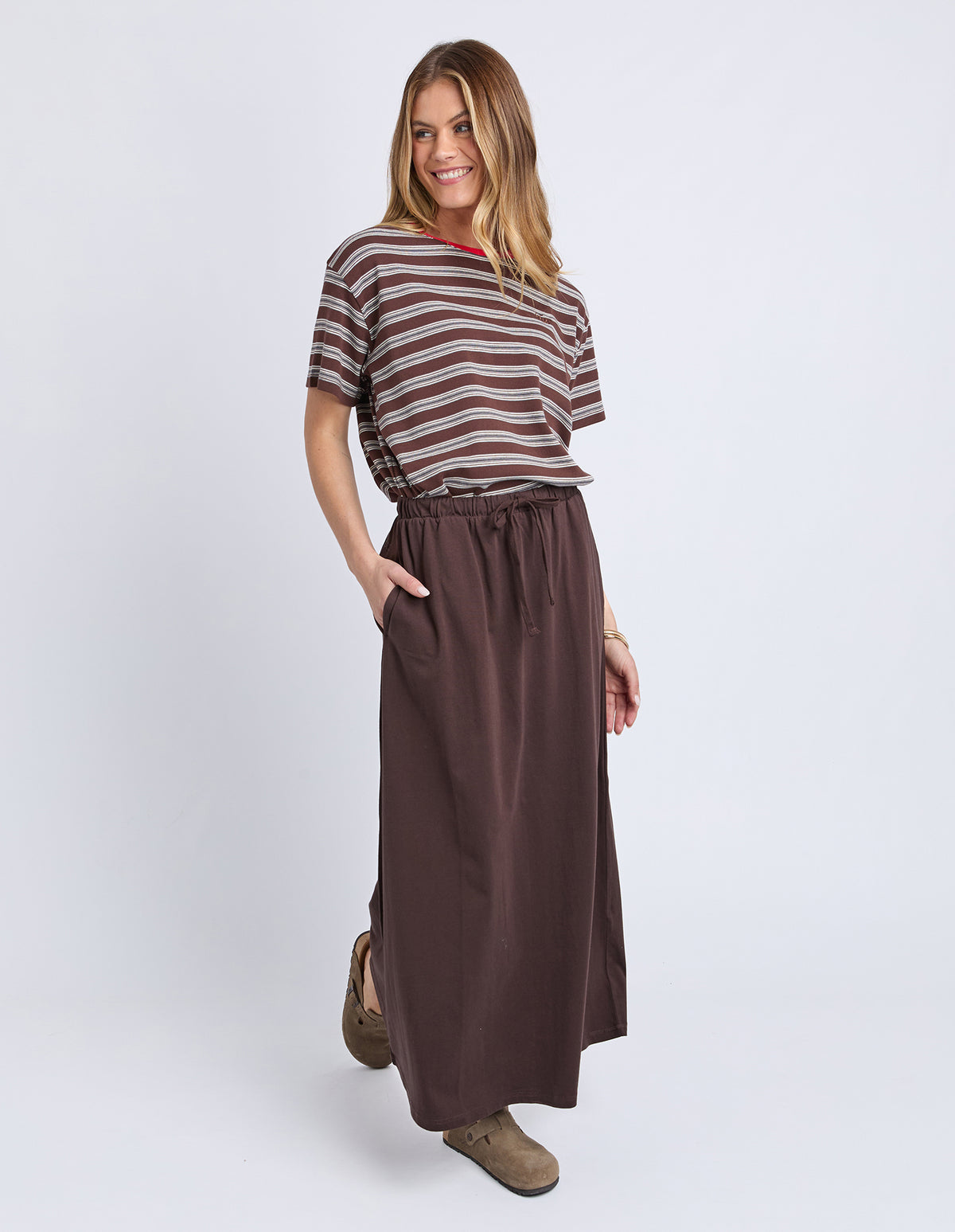 Foxwood Evolve Skirt - Coffee