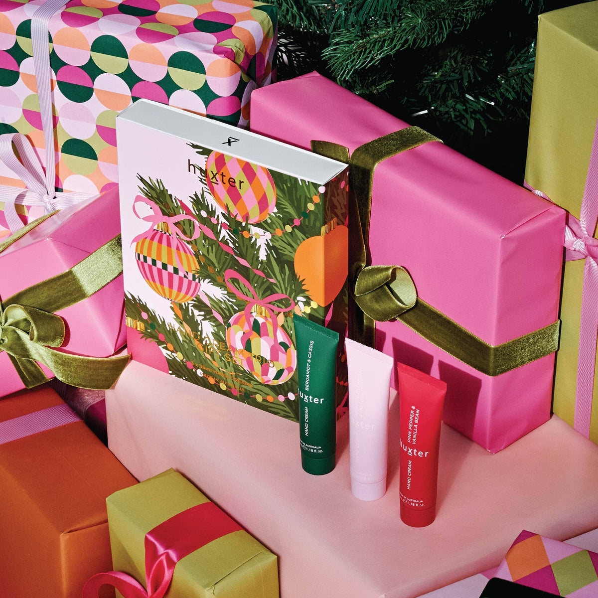 Hand Cream Trio Gift Set - Adorned Xmas - 3 x 35ml Hand Creams