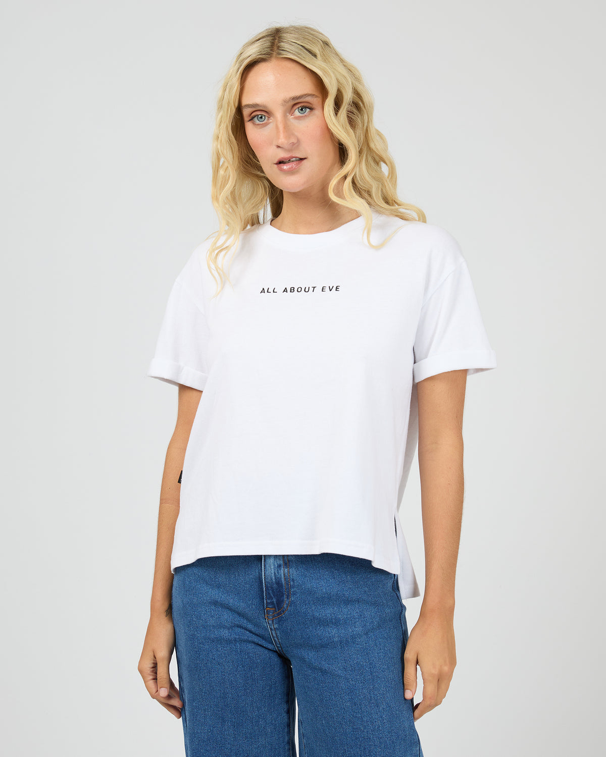 AAE WASHED TEE WHITE