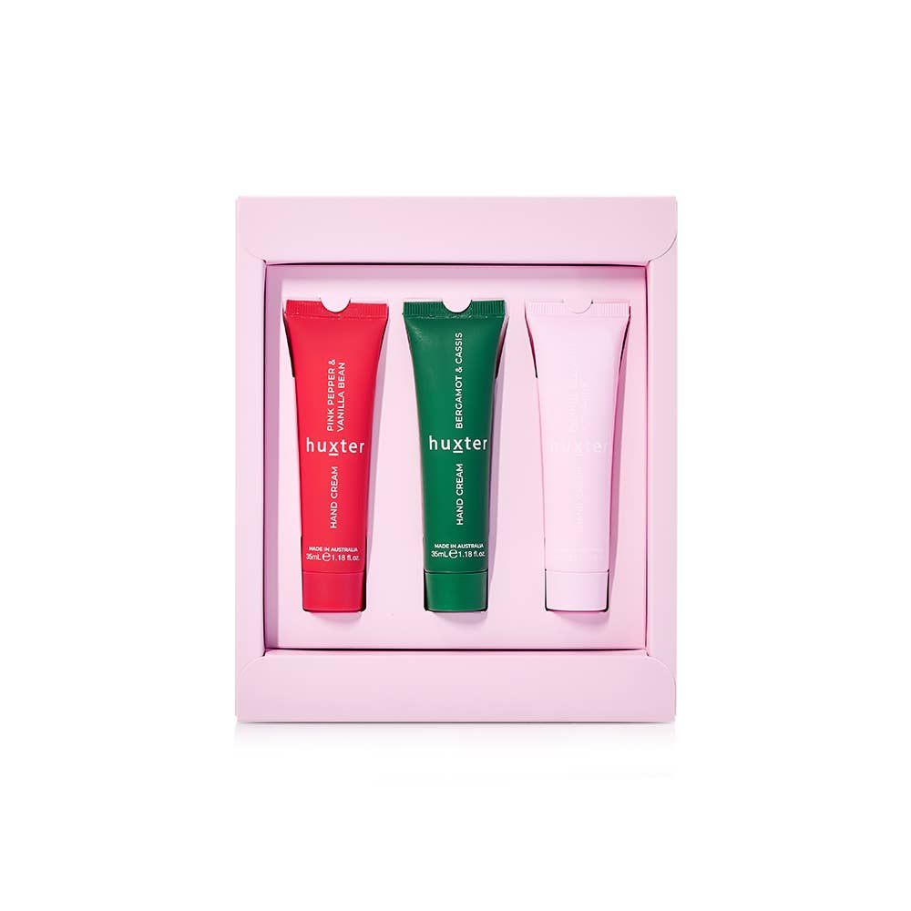 Hand Cream Trio Gift Set - Adorned Xmas - 3 x 35ml Hand Creams