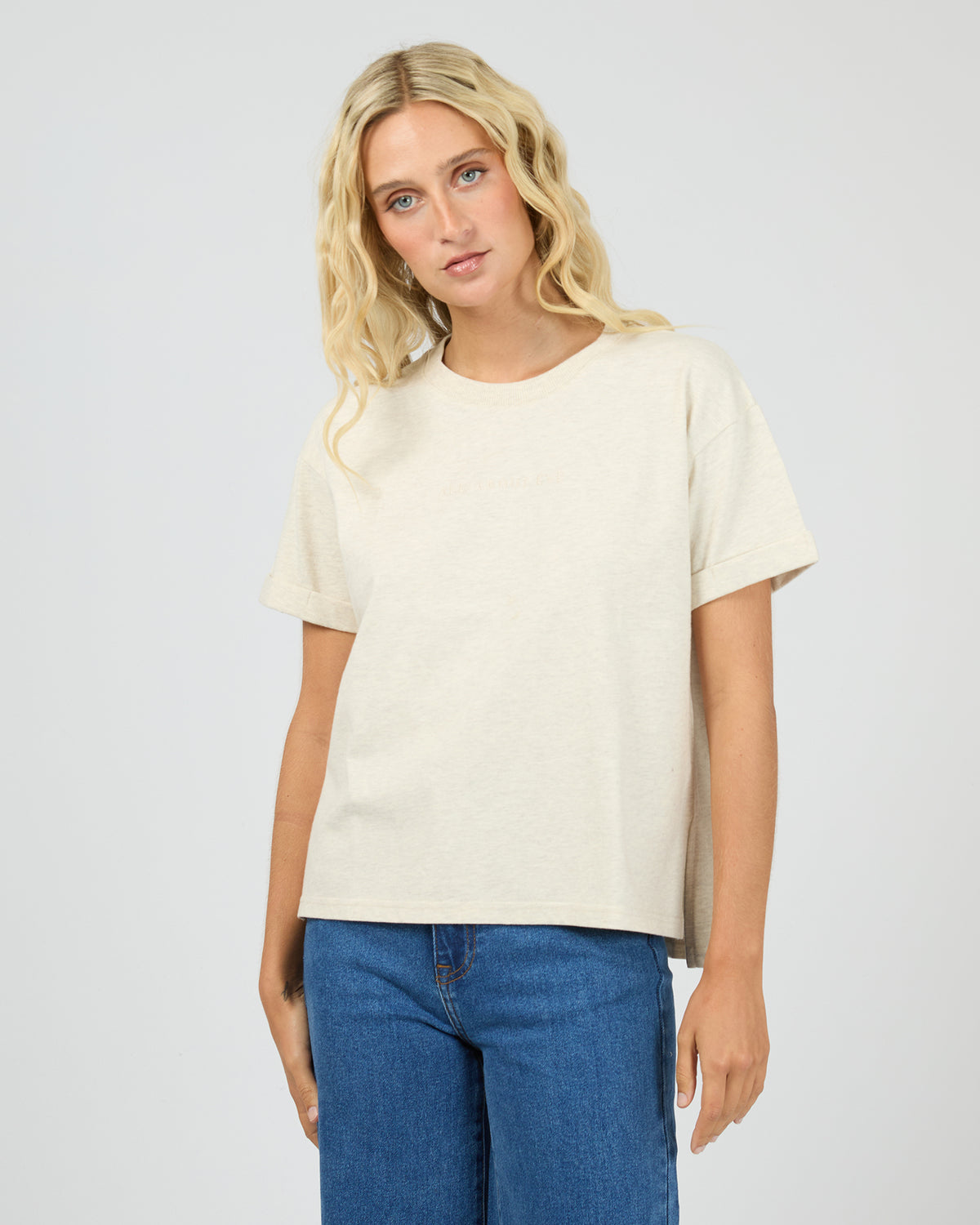 AAE WASHED TEE OAT