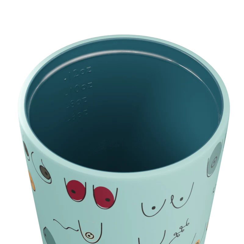 Ceramic Camino 12oz - Boobie Breezy 2.0