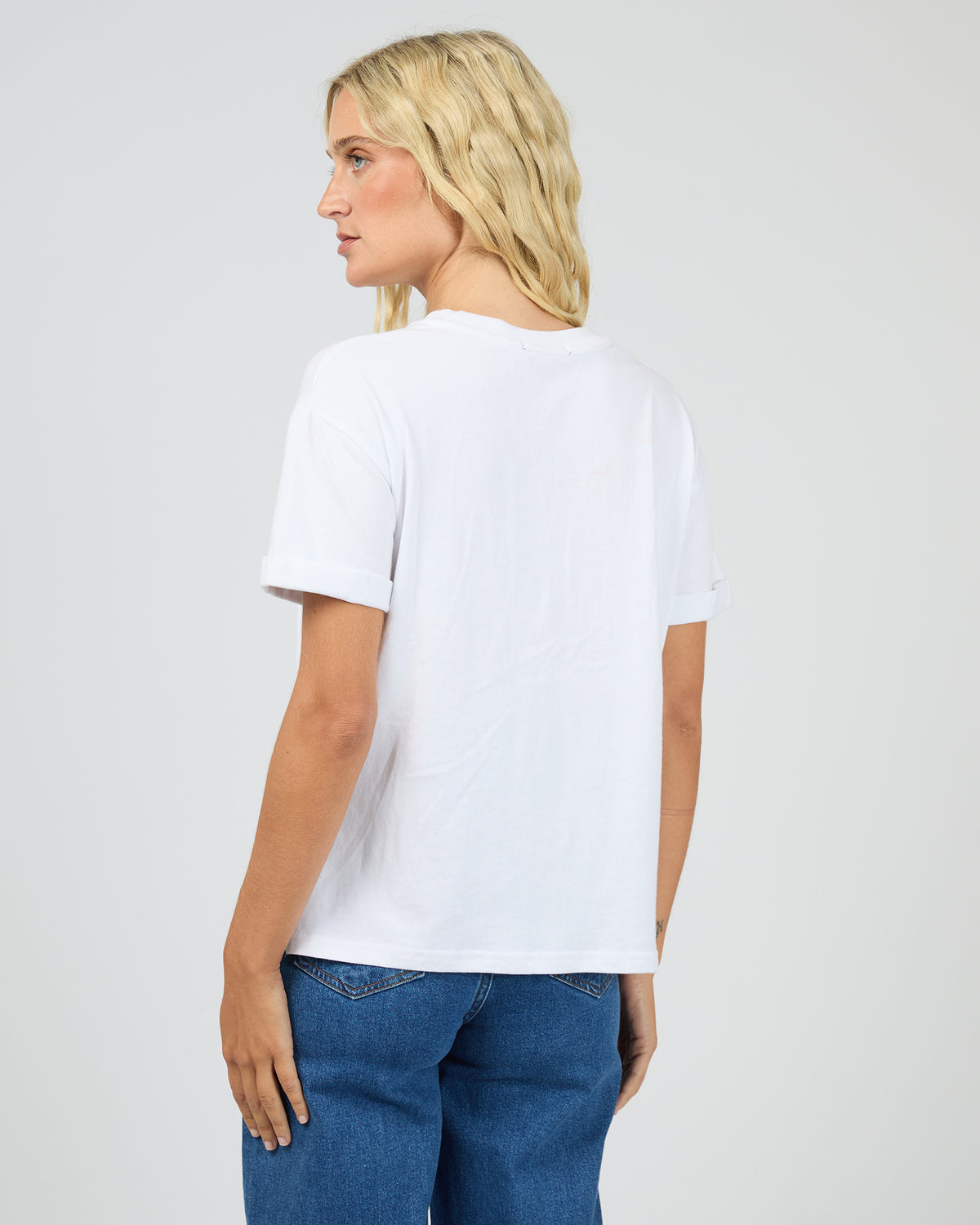 AAE WASHED TEE WHITE