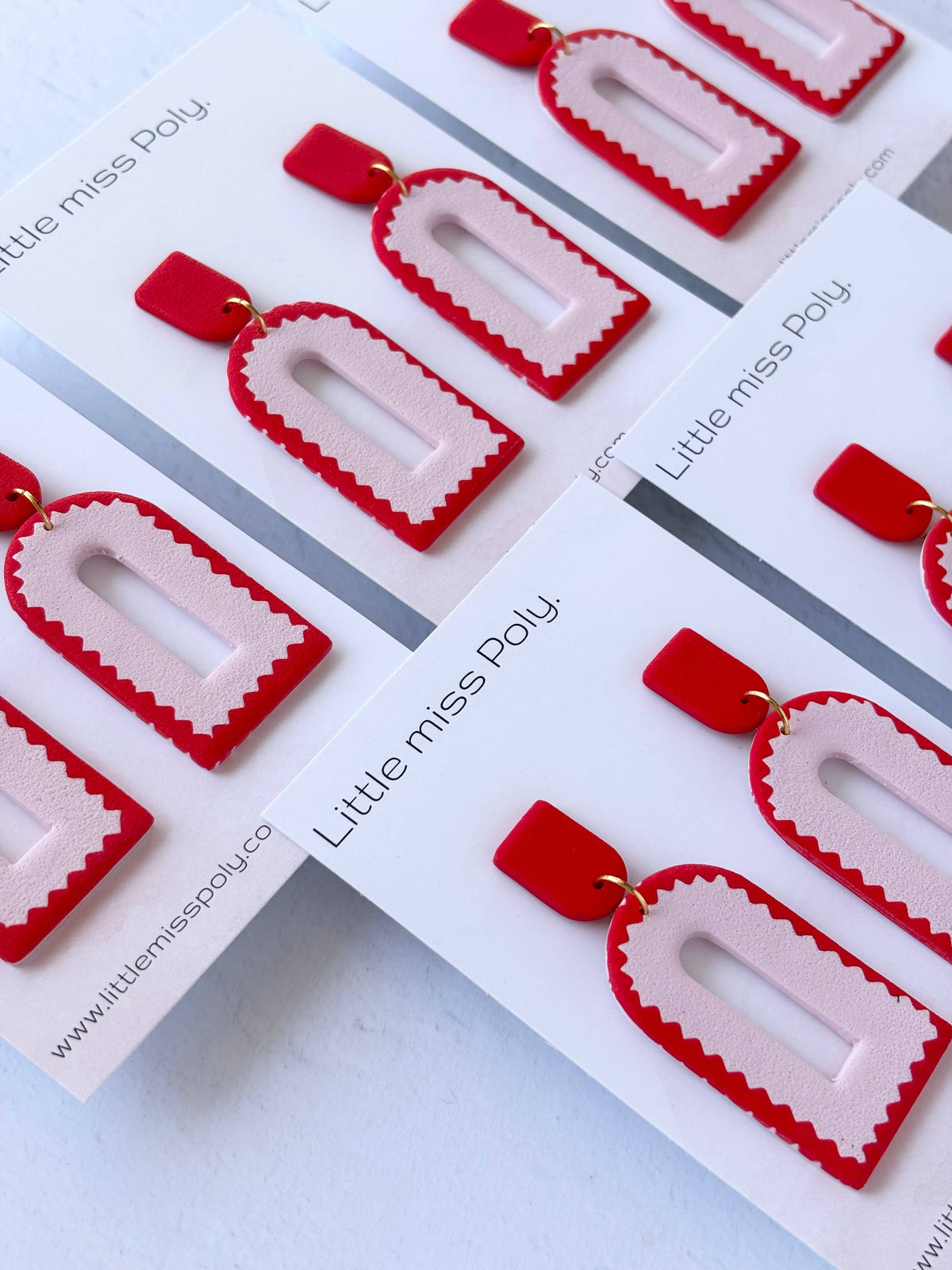 Sophie Dangle - Red & Pink