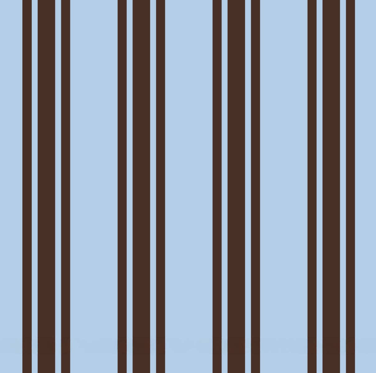 Small Oxford Stripe Tiny Zip Pouch by Project Ten Pty Ltd showing a compact, striped fabric zippered pouch with a minimalist design.