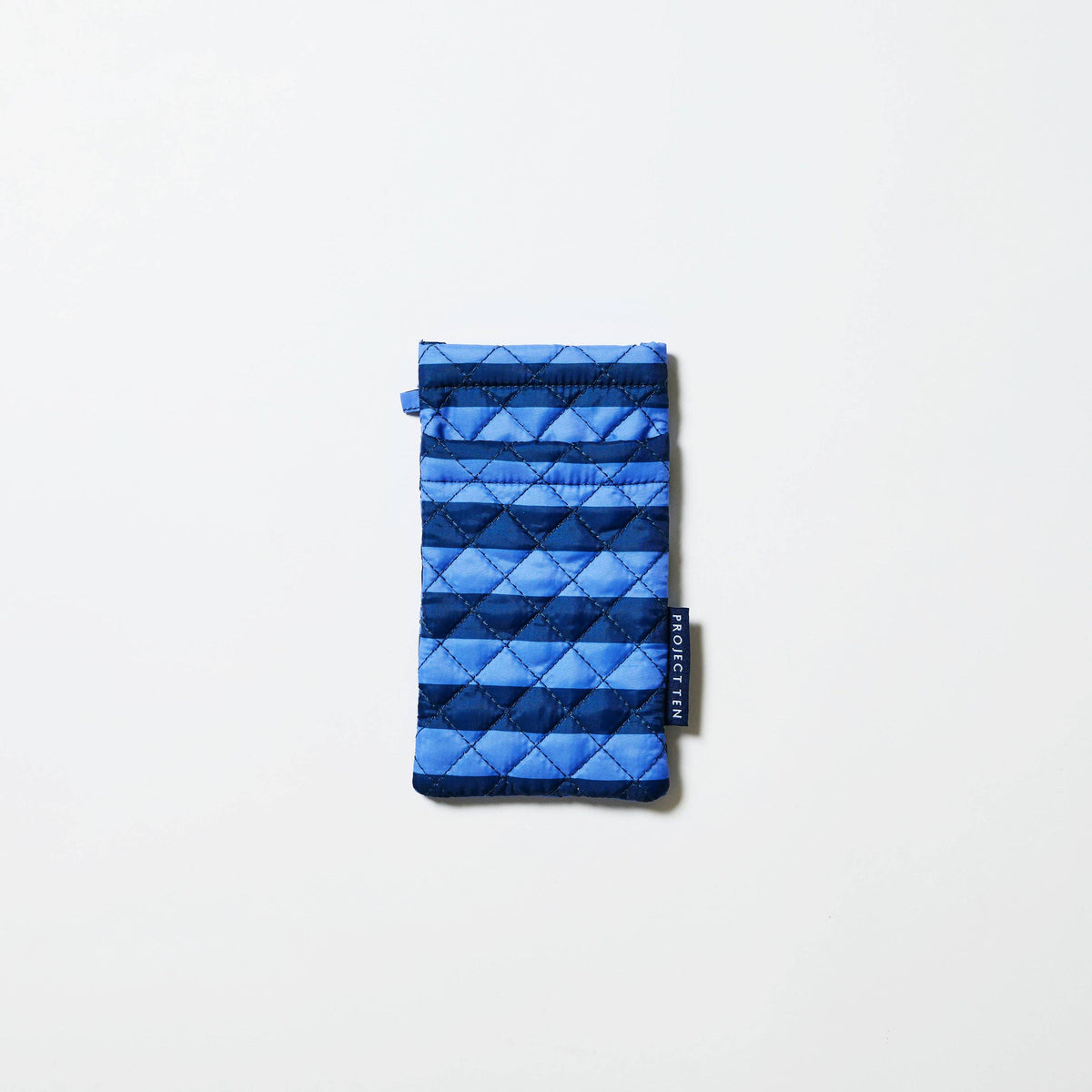Double Glasses Case – Blue Stripe