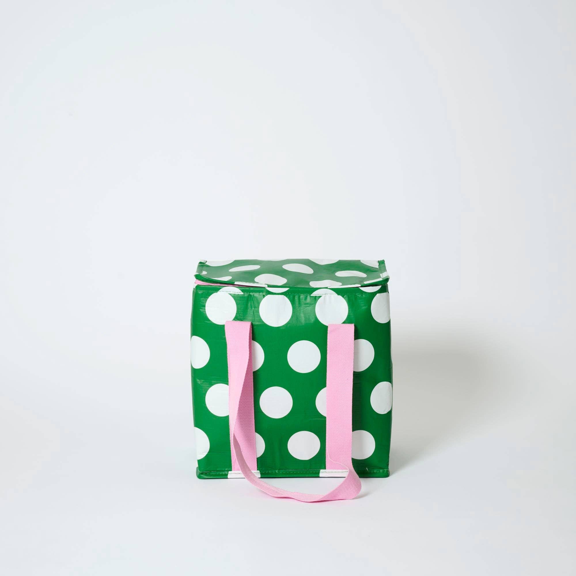 Medium Insulated Tote – Polka Dot