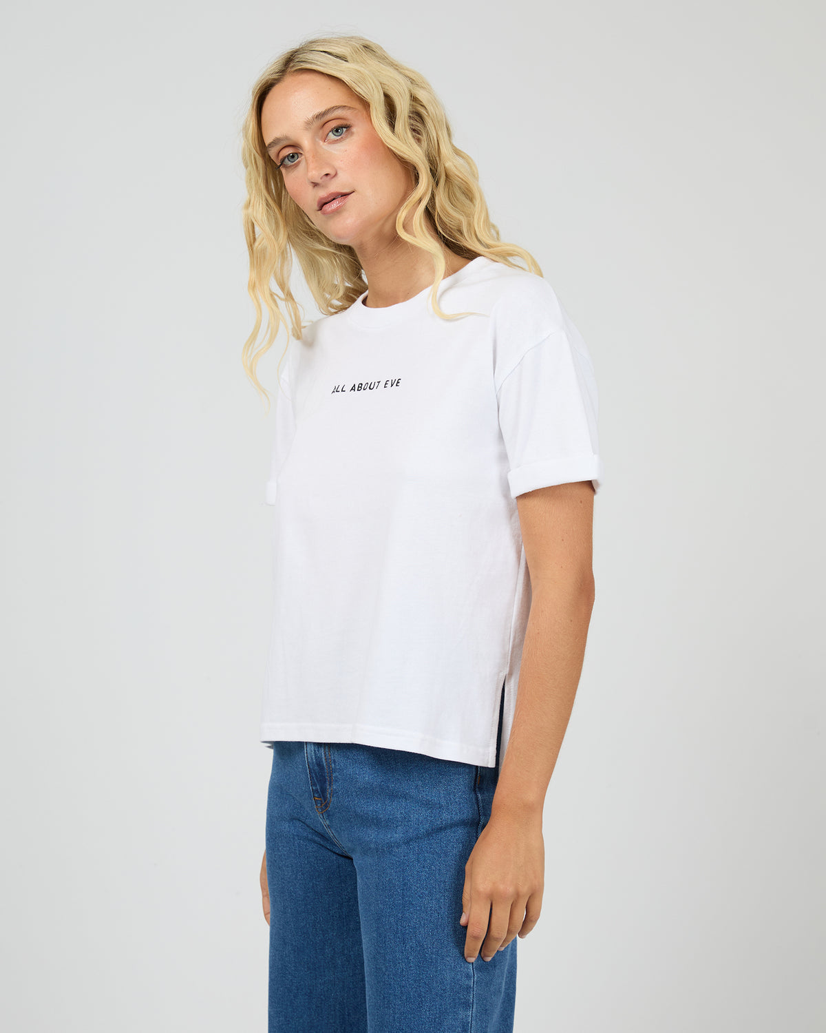 AAE WASHED TEE WHITE