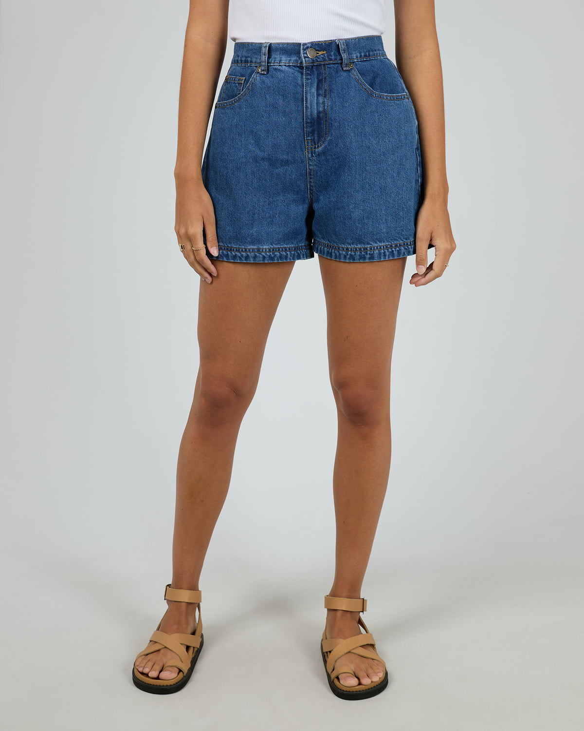 JOSIE DENIM SHORT HERITAGE BLUE