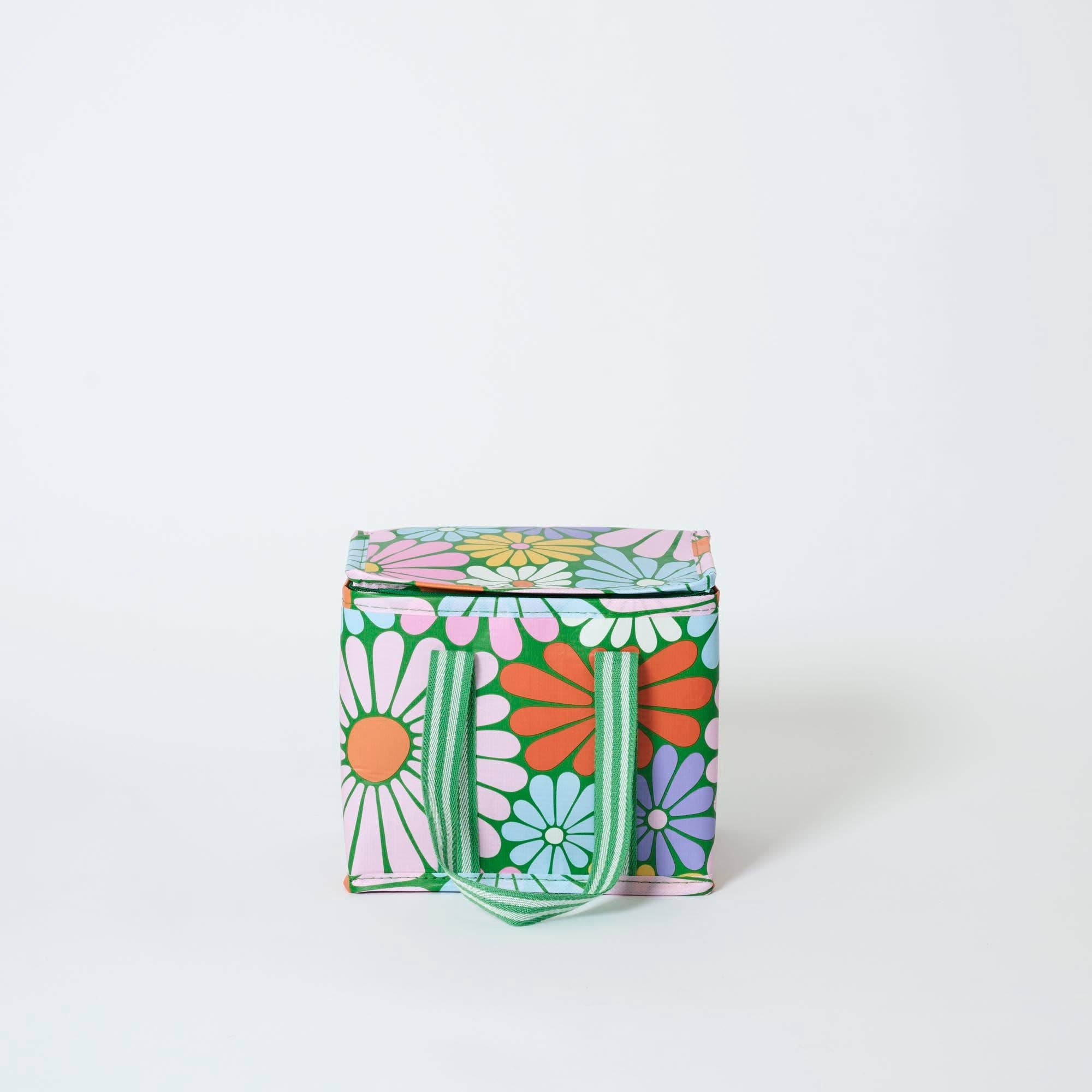 Mini insulated tote bag featuring a wild child design, perfect for keeping food and drinks cool, by Project Ten Pty Ltd.